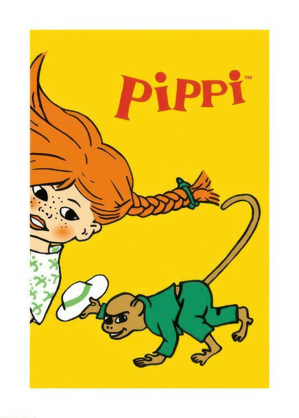 Pippi Longstocking and Mr Nilsson Juliste 0