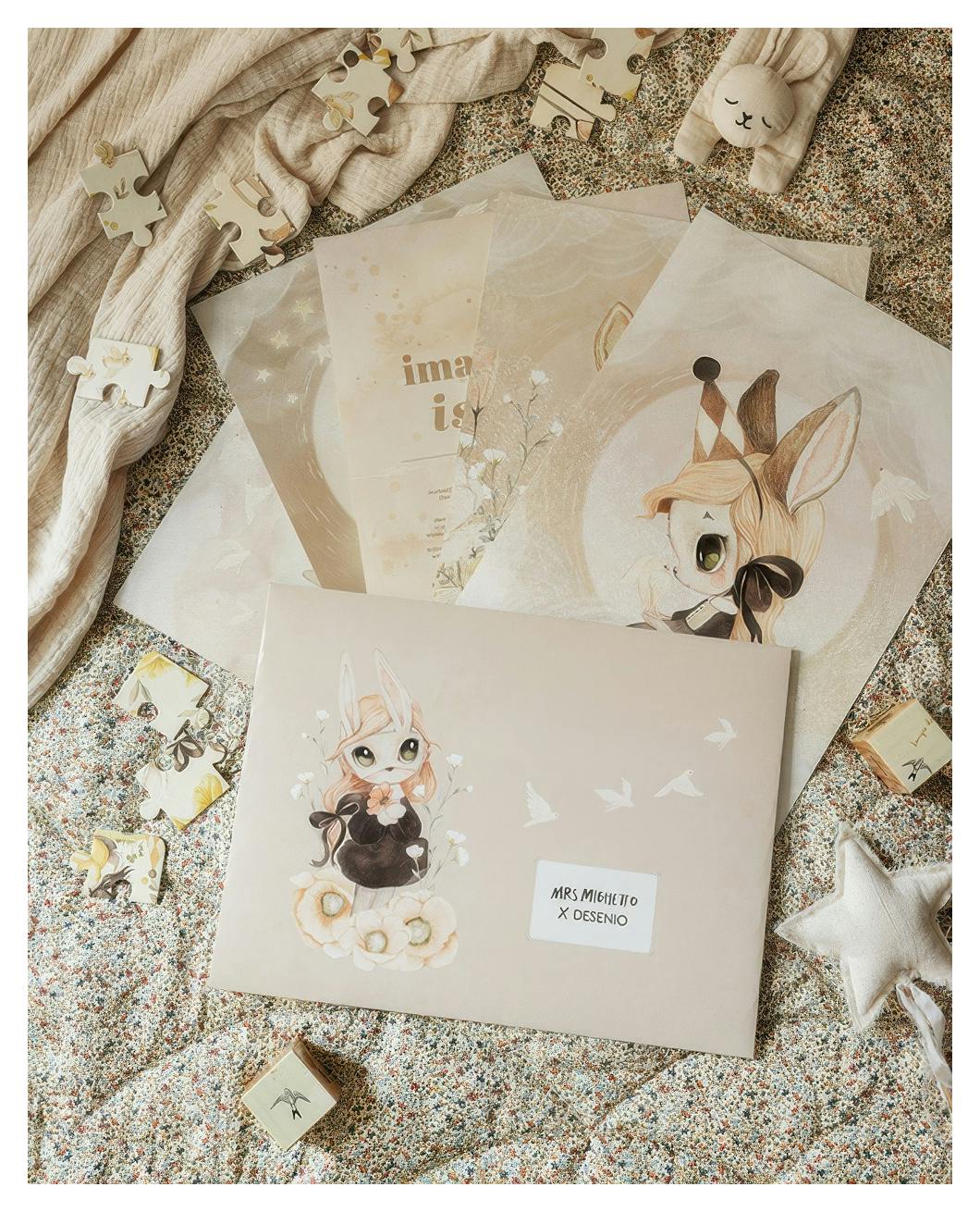 Story of the Doves - Kit No1 (30x40 cm)