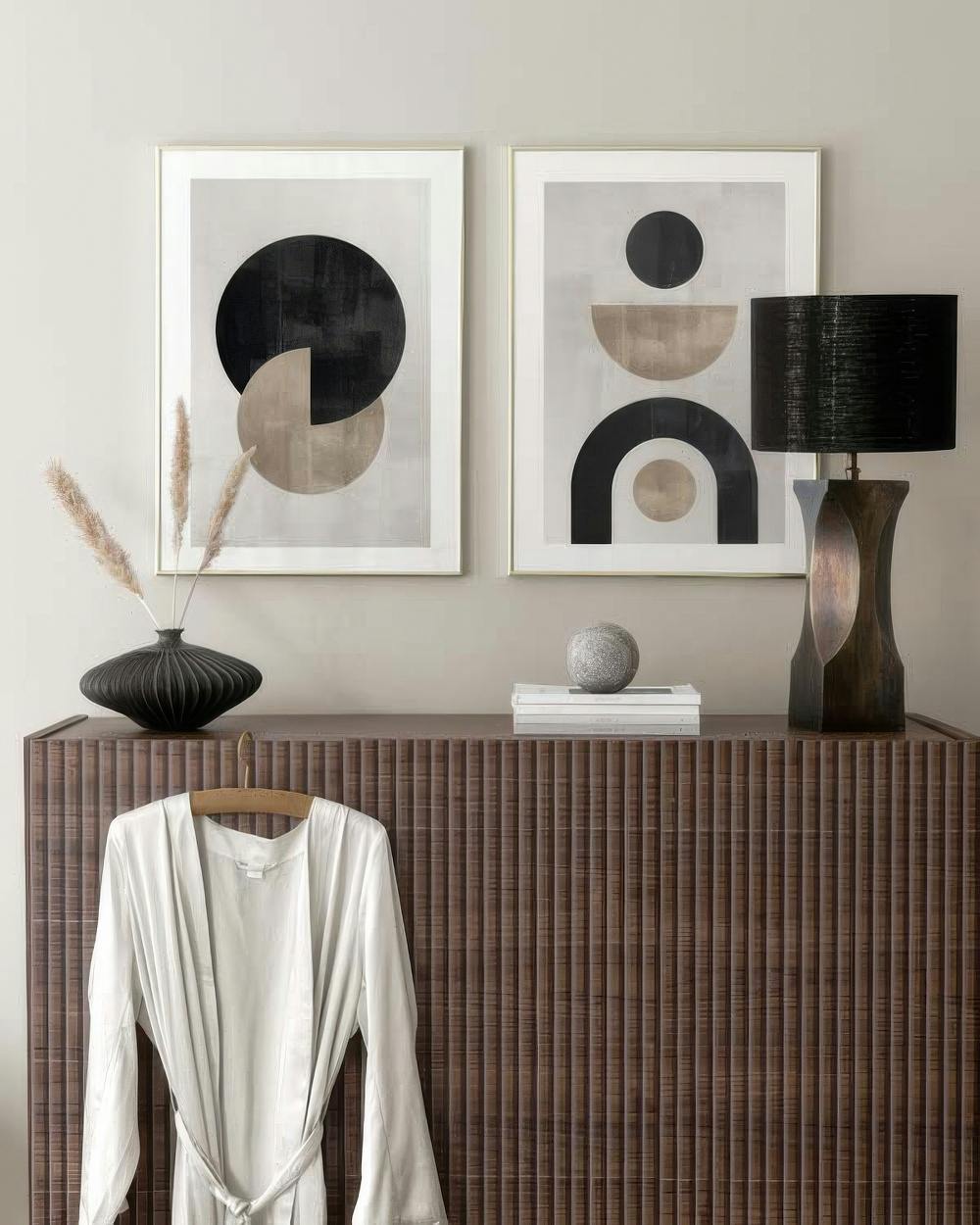 Berlin Shapes Duo Zestaw plakatów (50x70 cm)- Zestaw plakatów