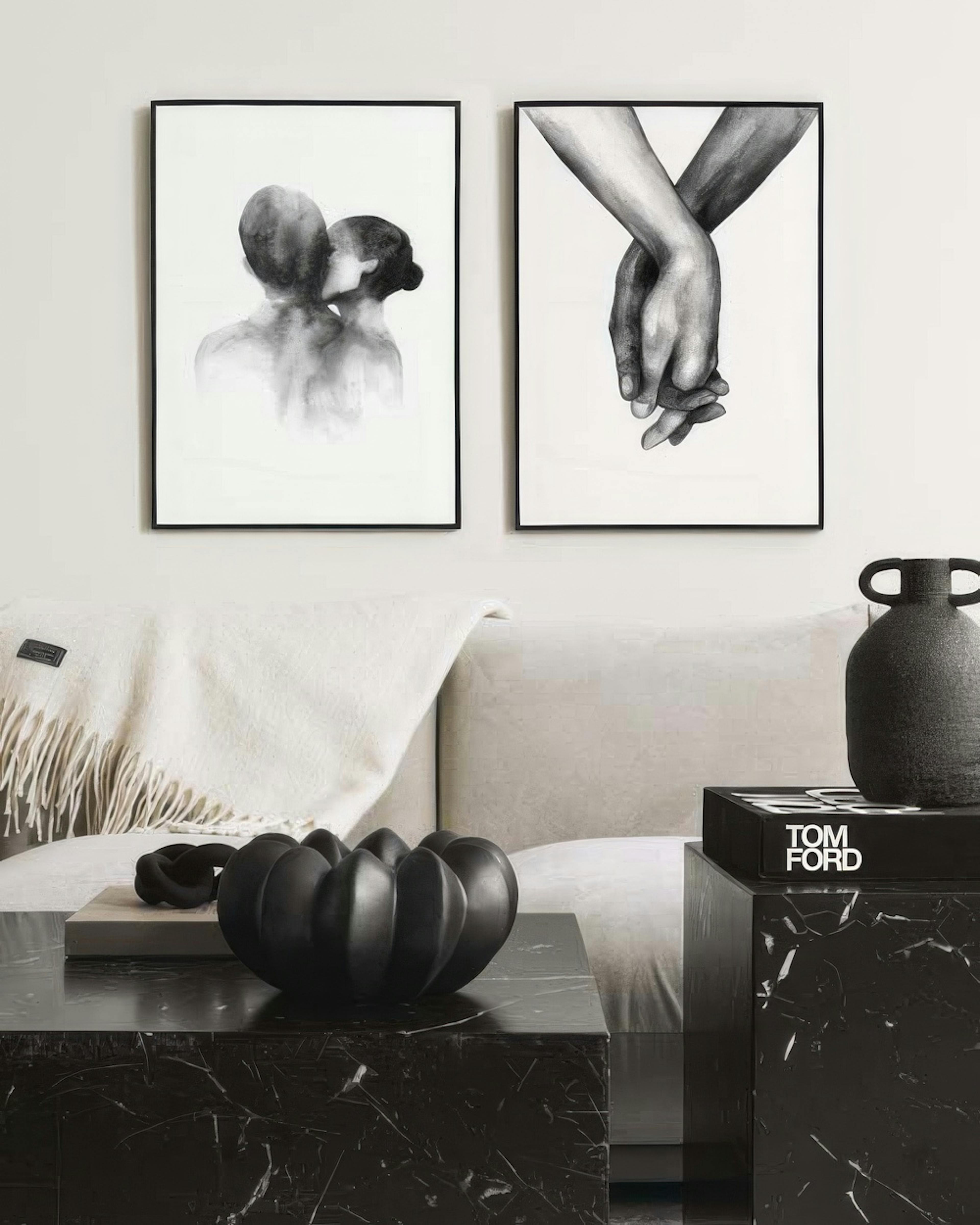 Watercolour Duo Poster pack 0