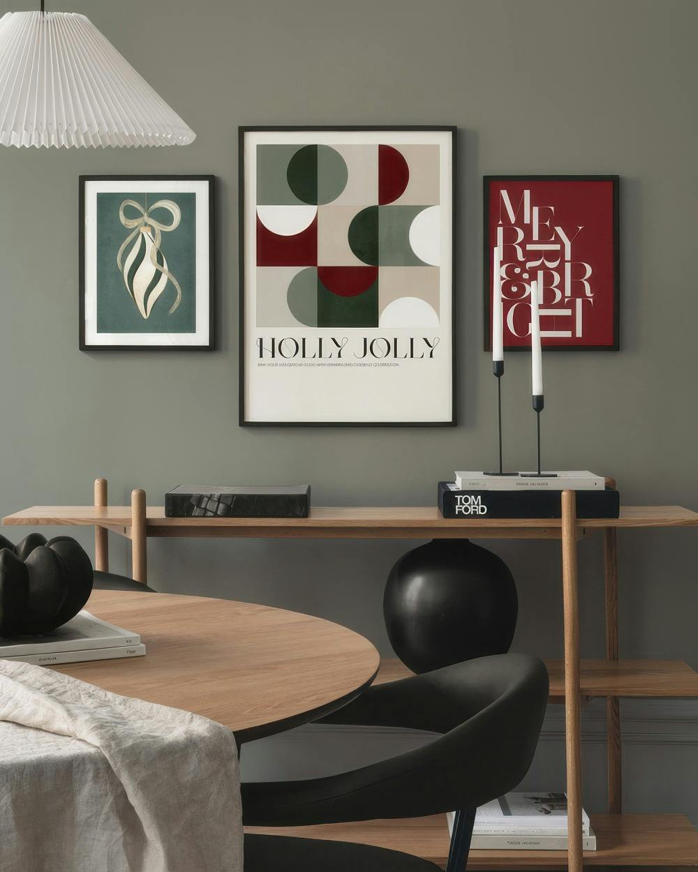 Holly Jolly Trio Zestaw plakatów (ONE SIZE)- Zestaw plakatów