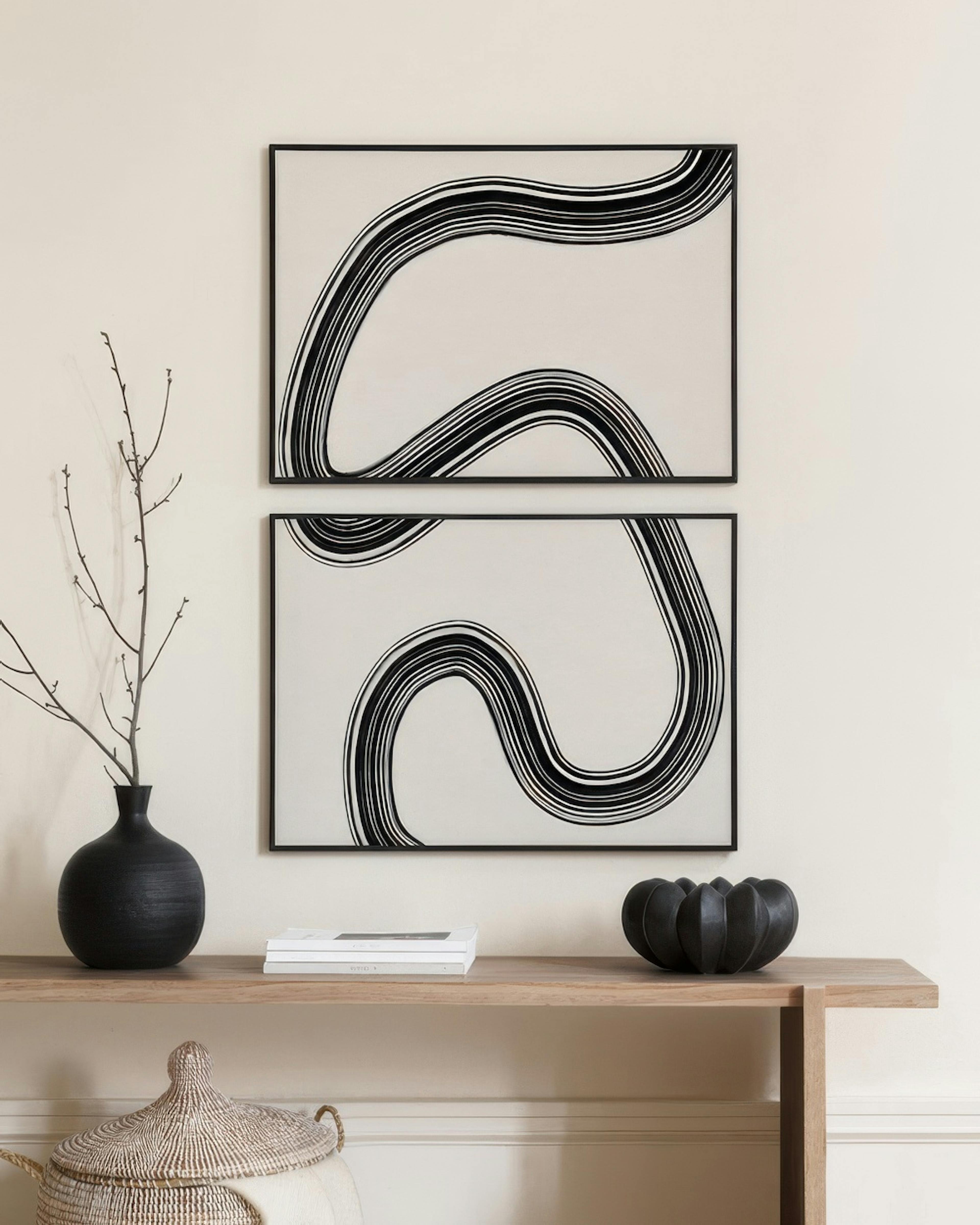 Black Curve Duo Poster pack 0