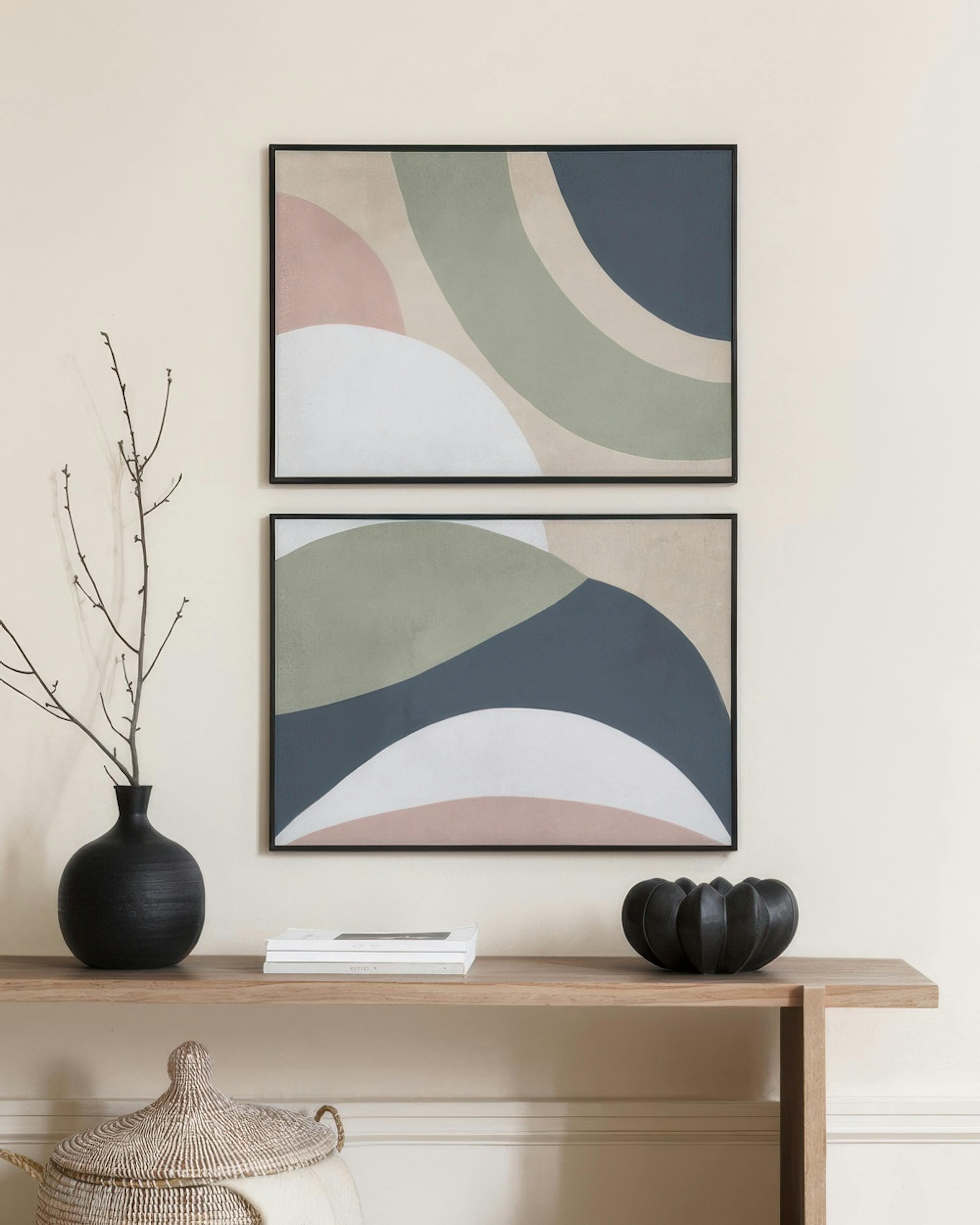 Soft Shapes Duo Poster pack 0