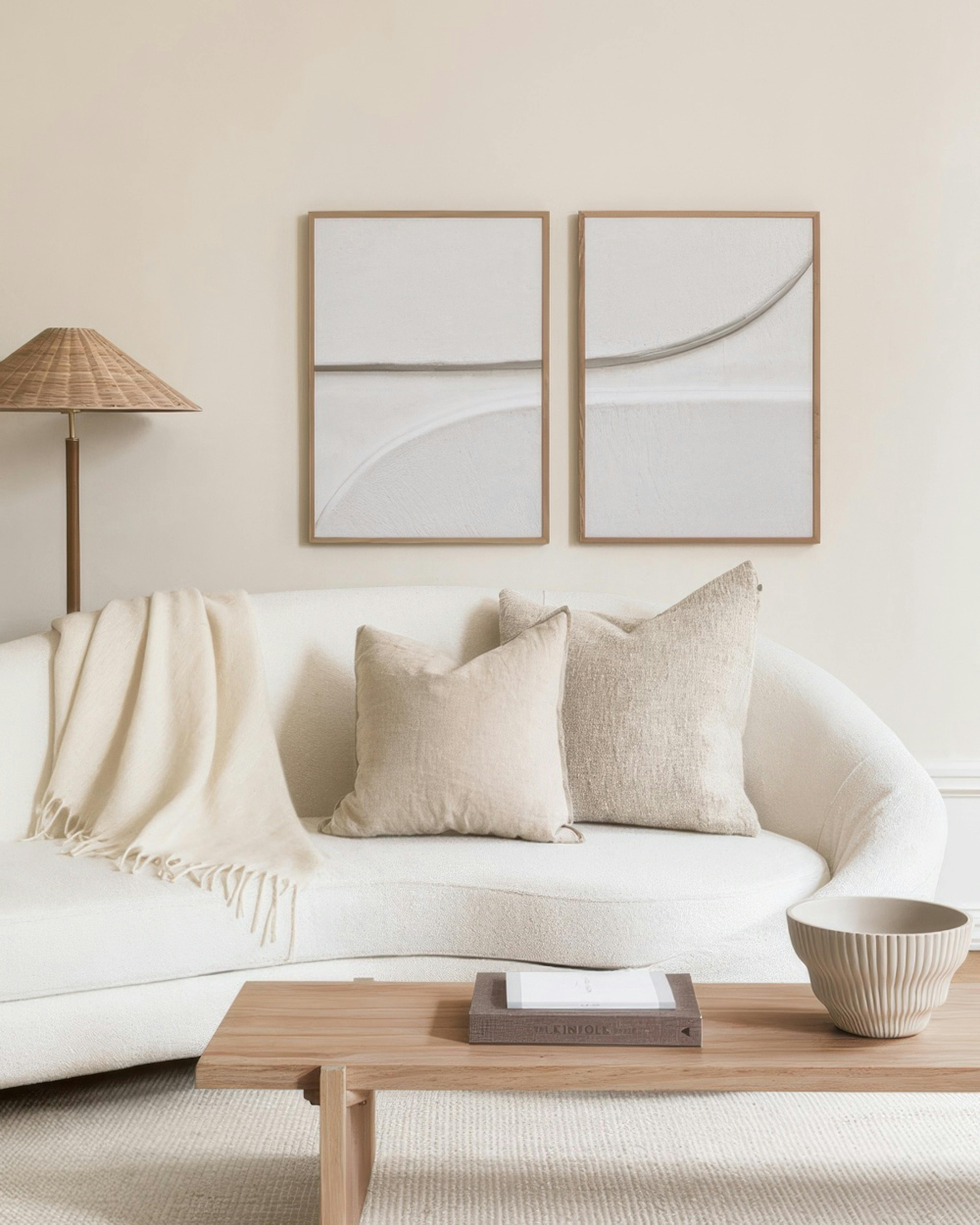 Minimalistic Texture Duo Poster pack 0
