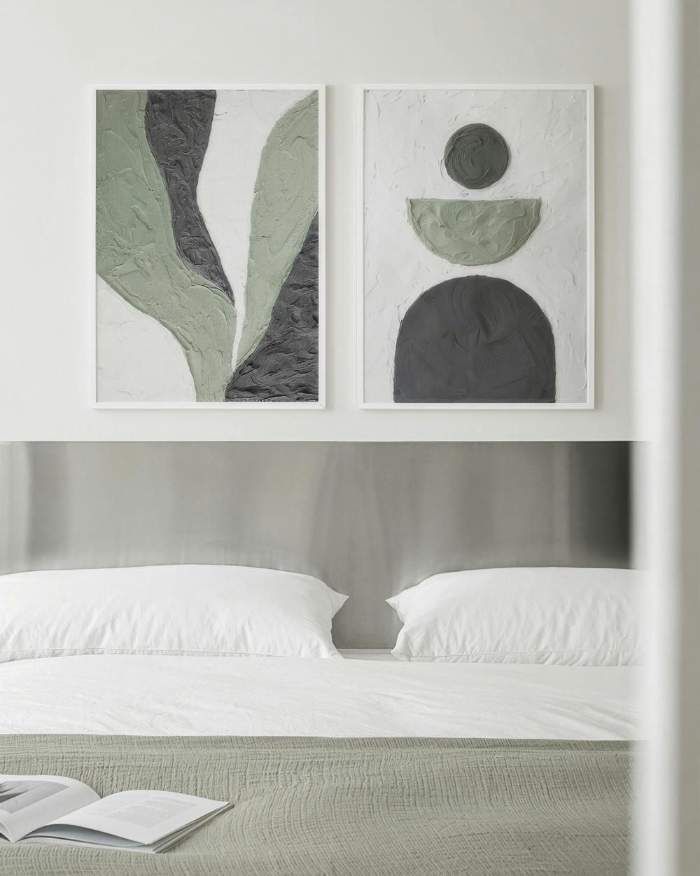 Prints - Green Art Duo Poster pack (30x40 cm) - Poster pack
