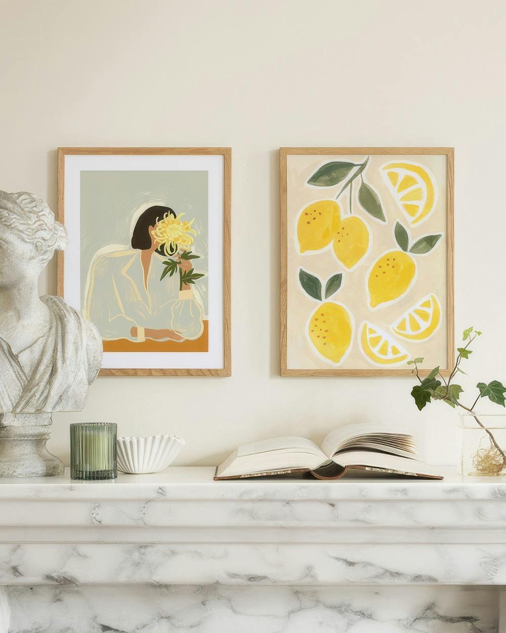 Lemon Zestaw Plakatów (50x70 cm)- Zestaw plakatów