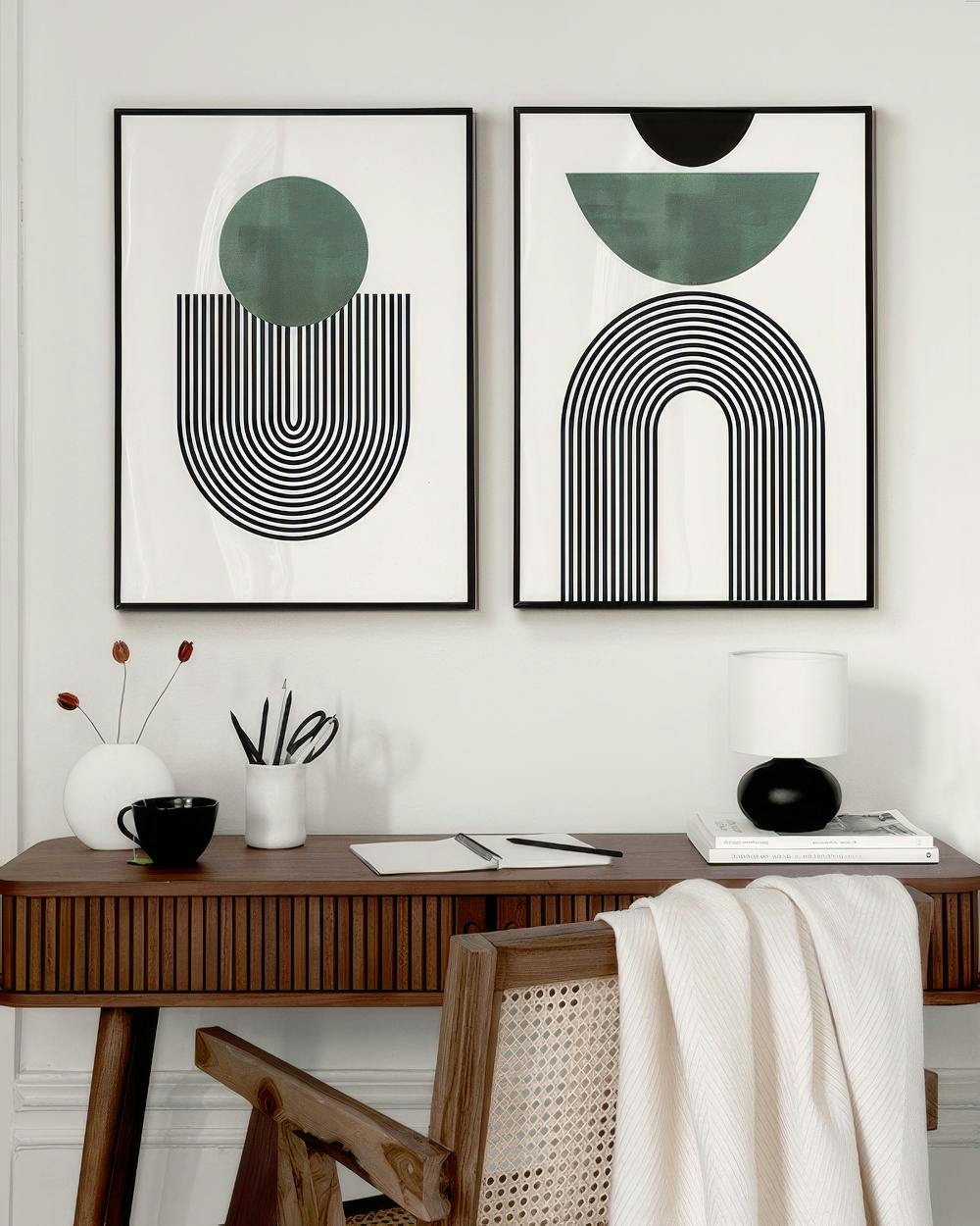 Graphical Arch Zestaw Plakatów (30x40 cm)- Zestaw plakatów