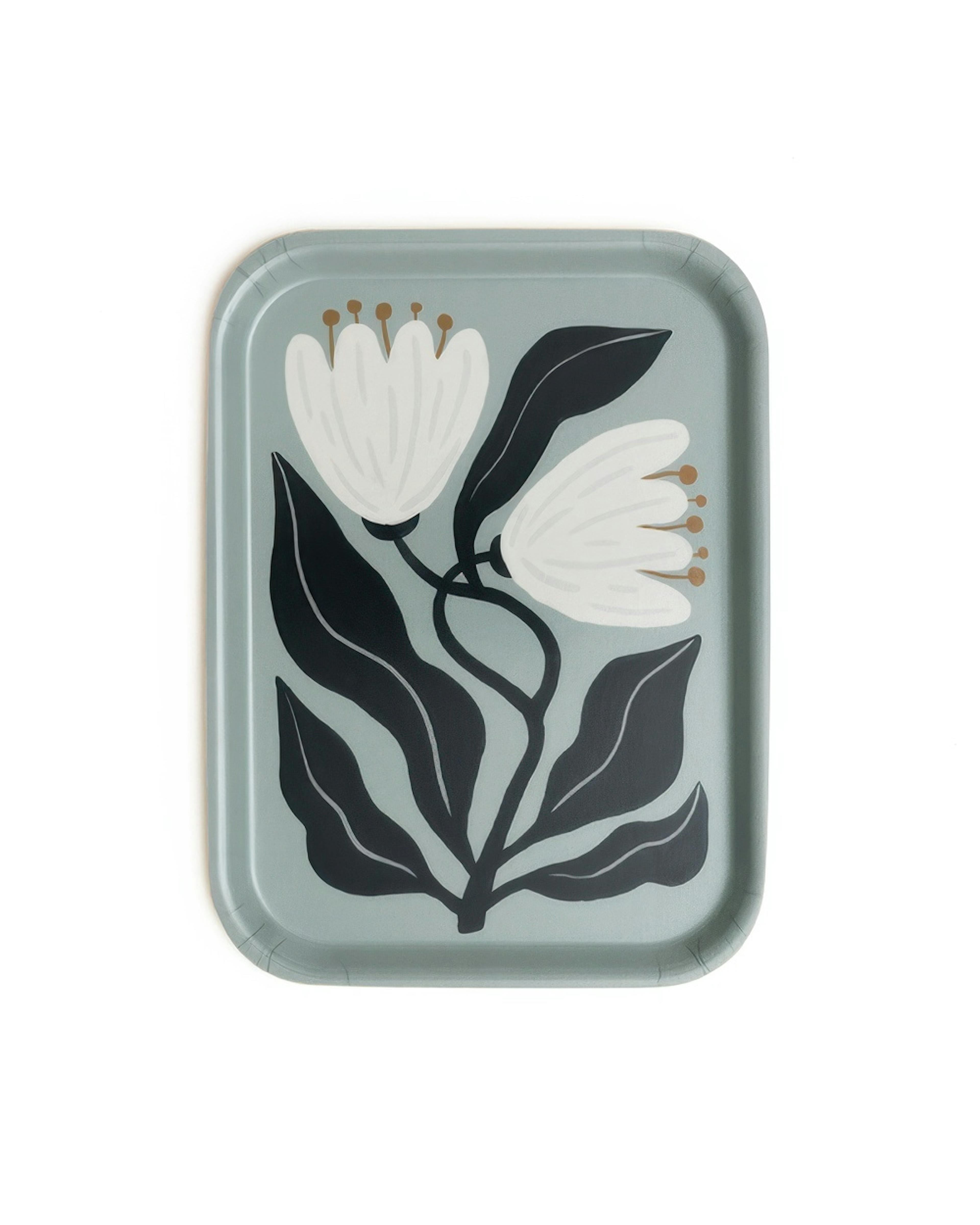 Graphic Florals Tablett 0