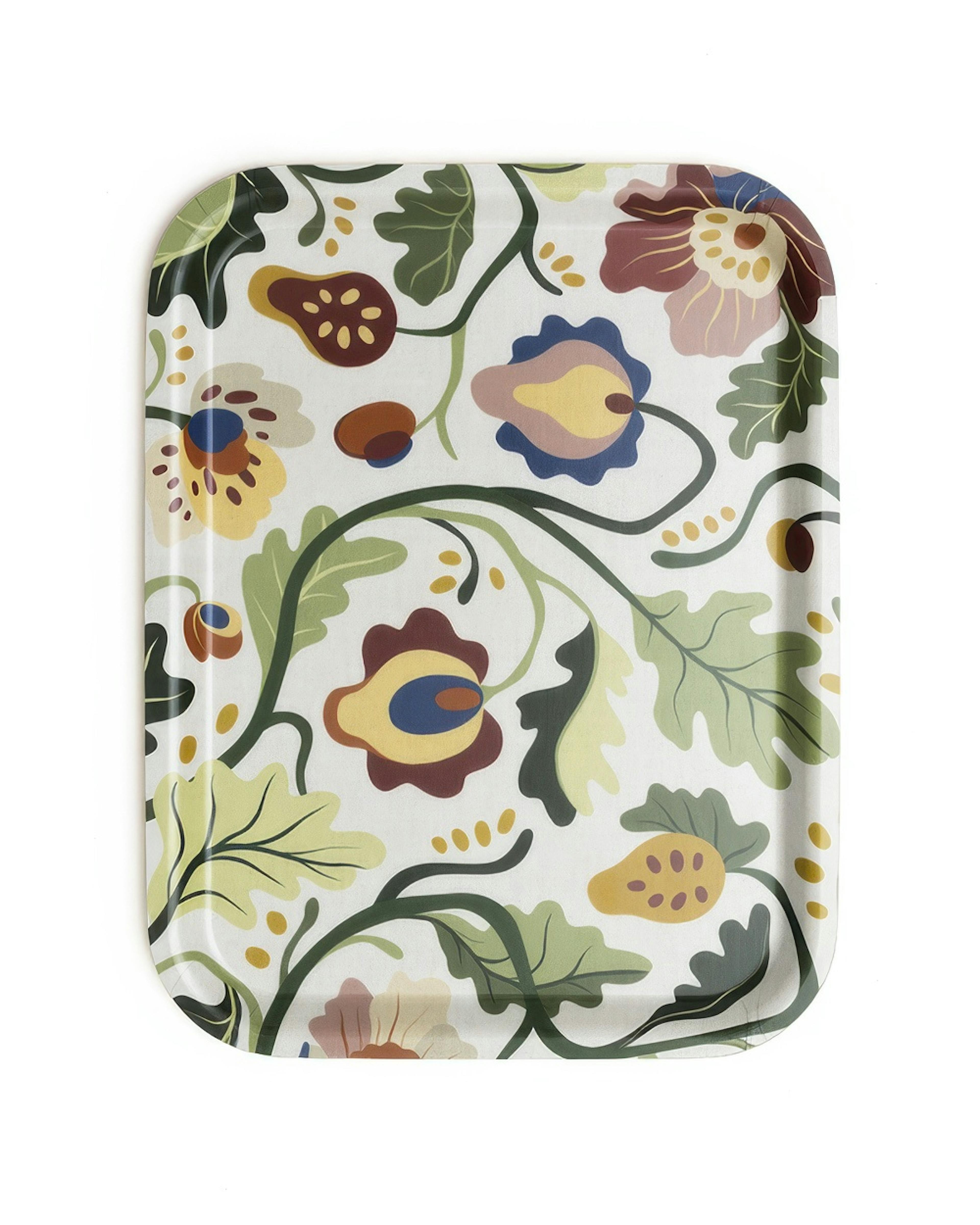 Colorful Garden Tablett 0