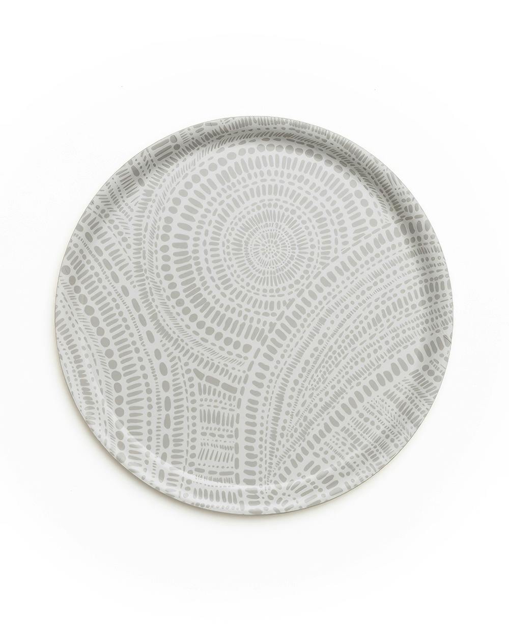 Dotted Pattern Tray (Ø 31 cm)