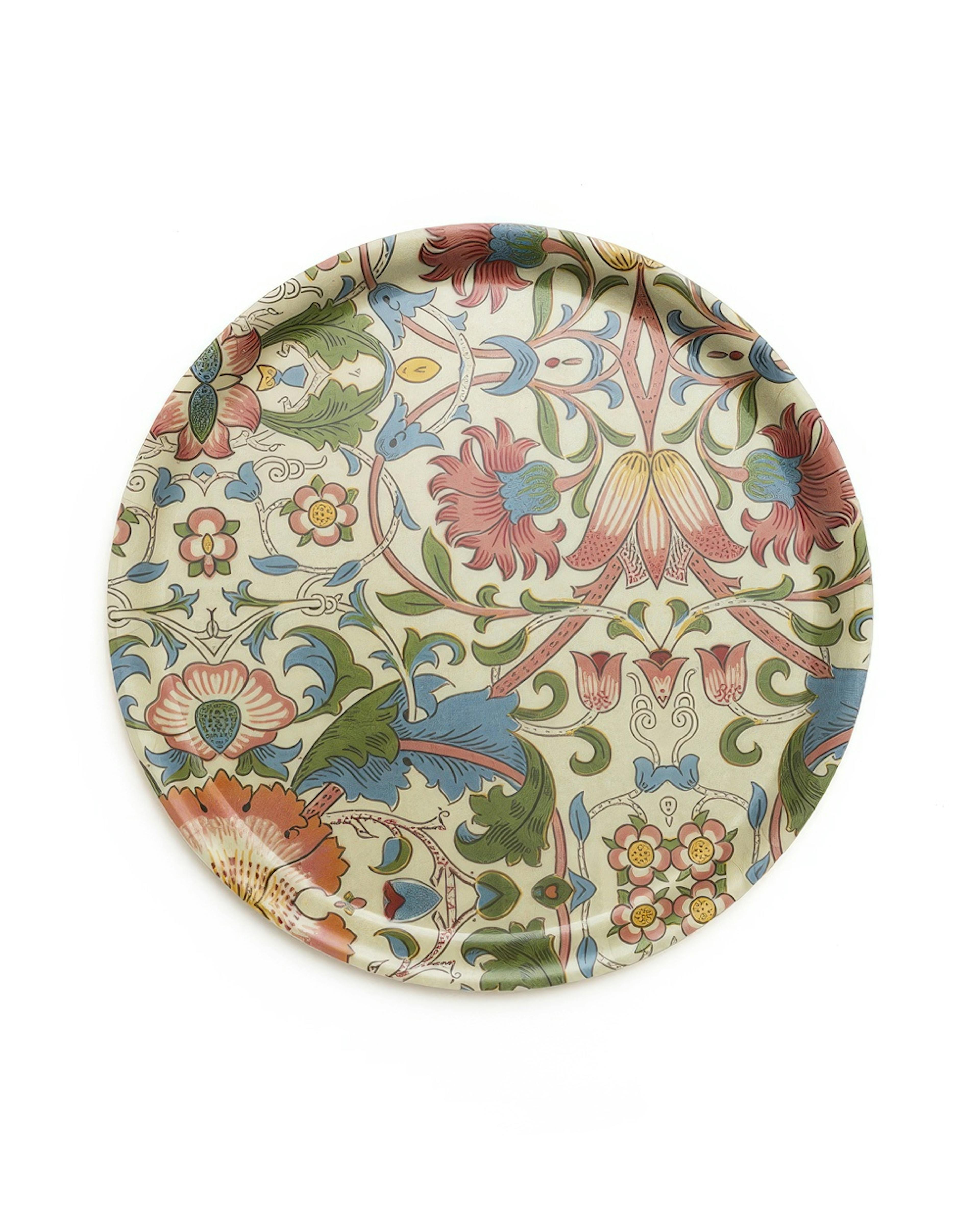 William Morris - Lodden Round Tray 0