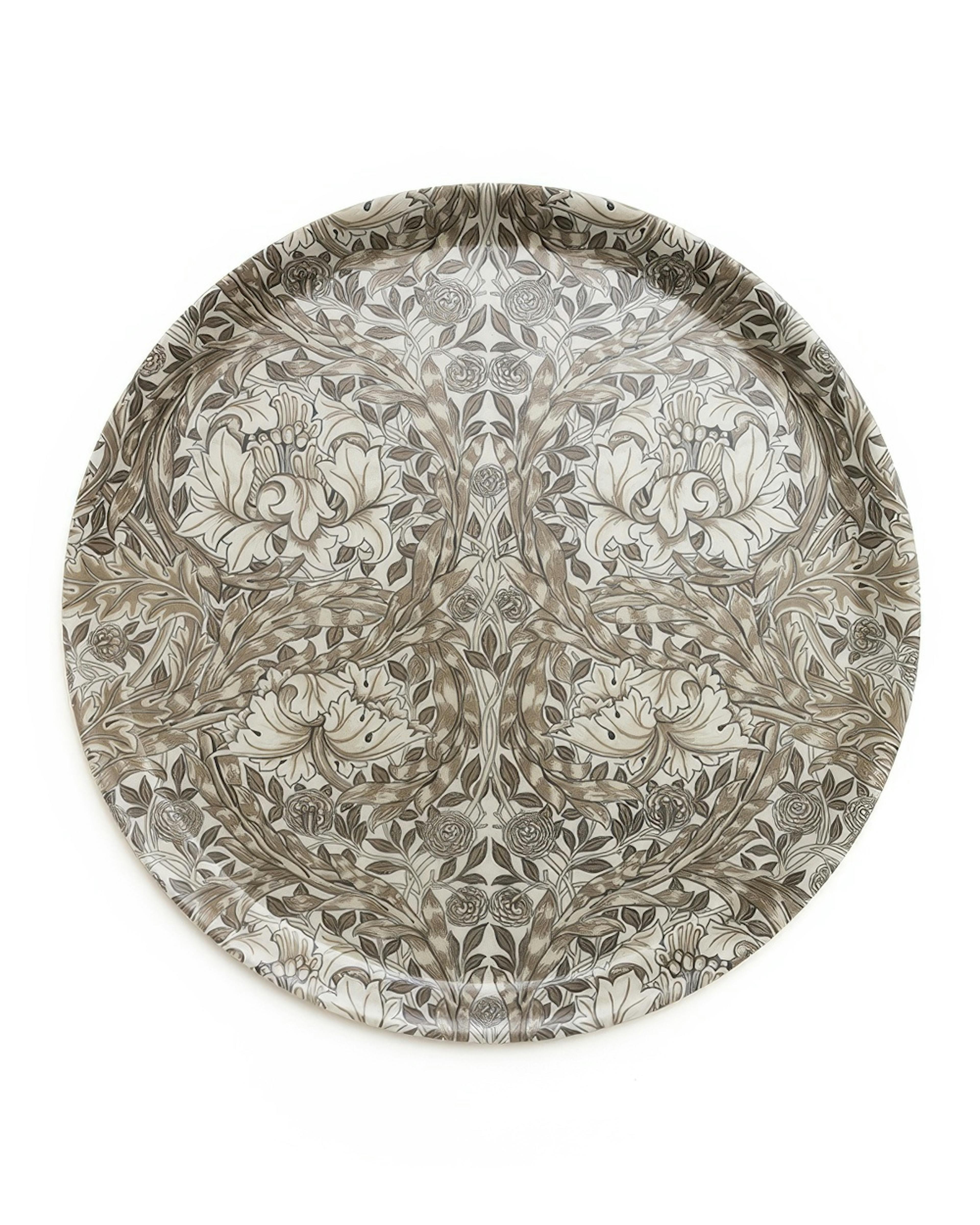 William Morris - African Marigold Round Tablett 0
