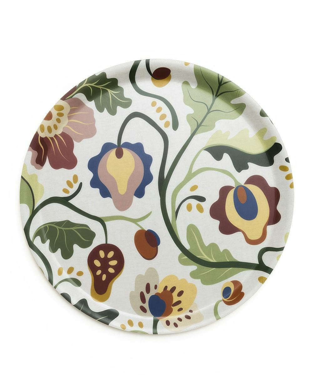 Colorful Garden Round Bricka (Ø 38 cm)