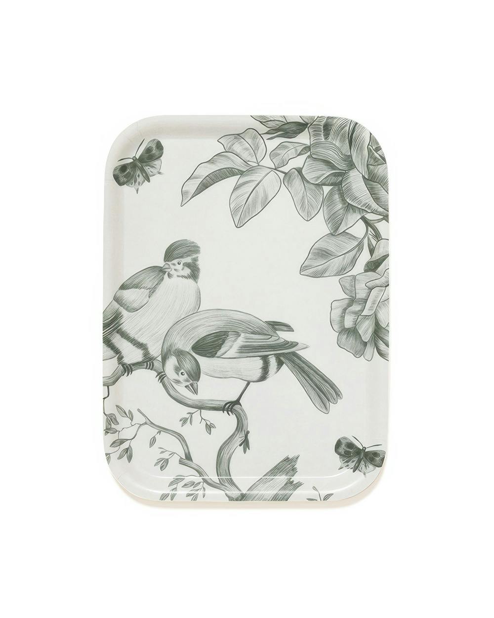 Vintage Botanical Tray (27x20 cm)