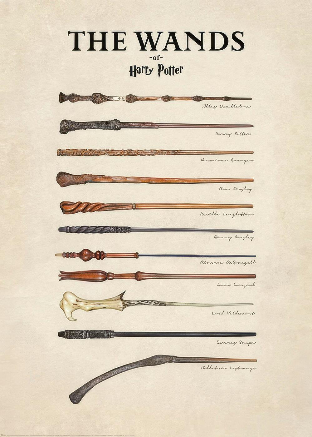Harry Potter™ - The Wands Print 0