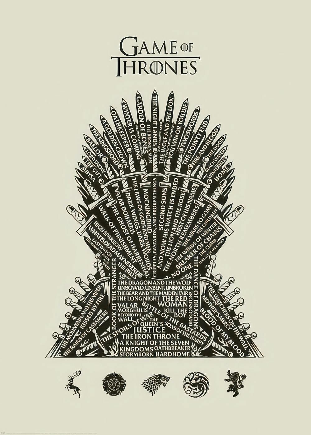 Game of Thrones™ - Iron Throne Plakat 0