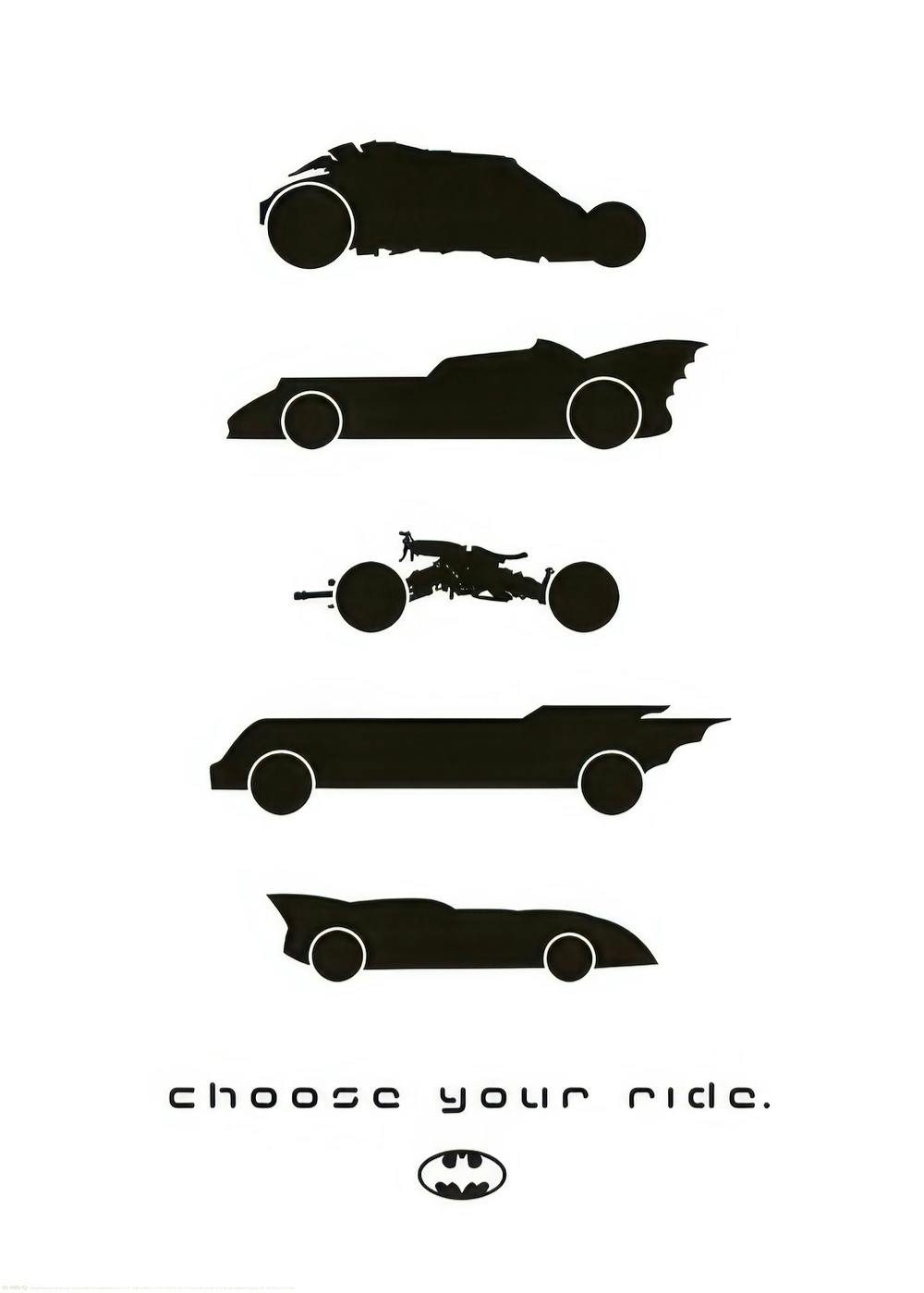 Batman™ - Choose Your Ride Poster 0