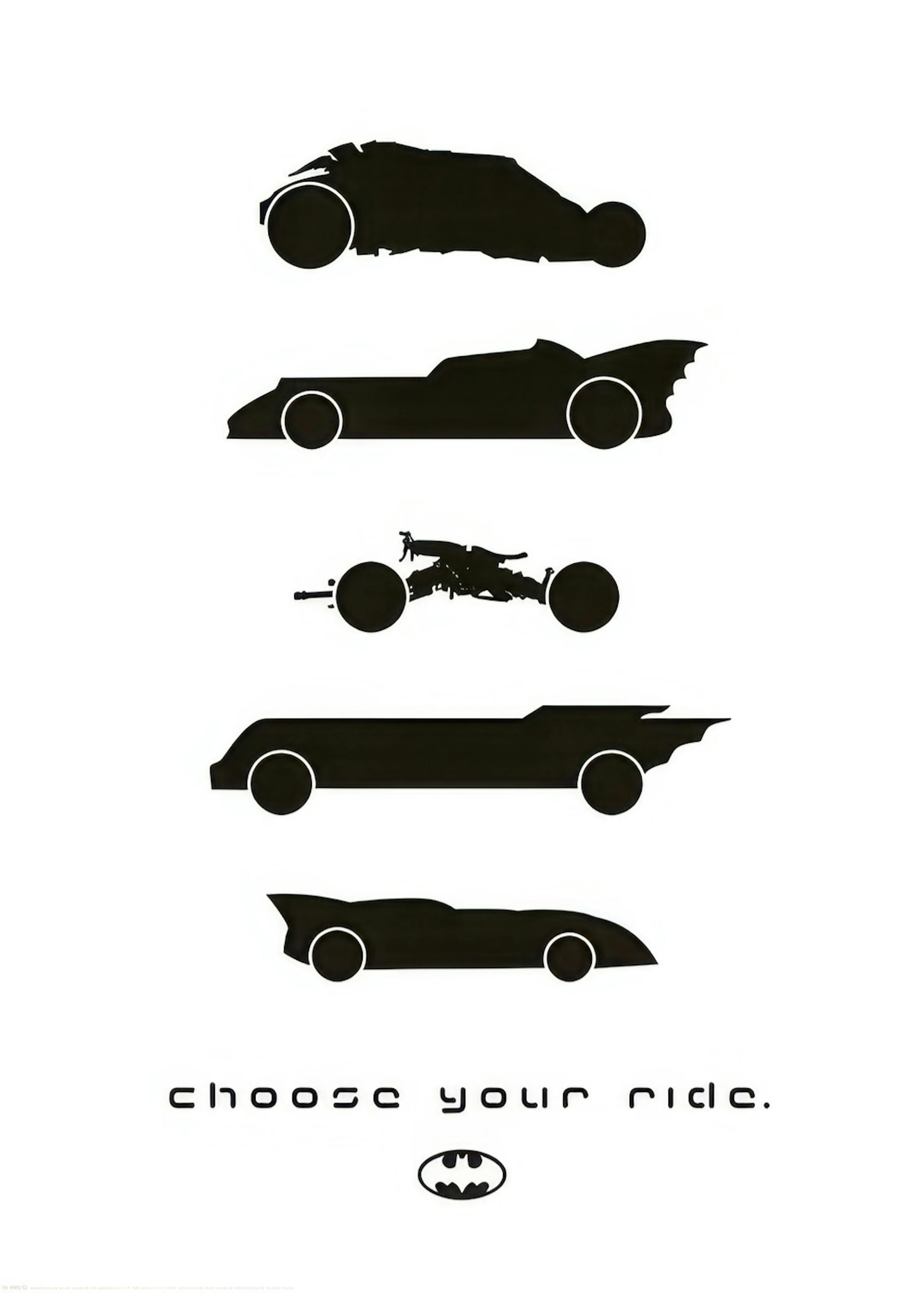 Batman™ - Choose Your Ride Print 0