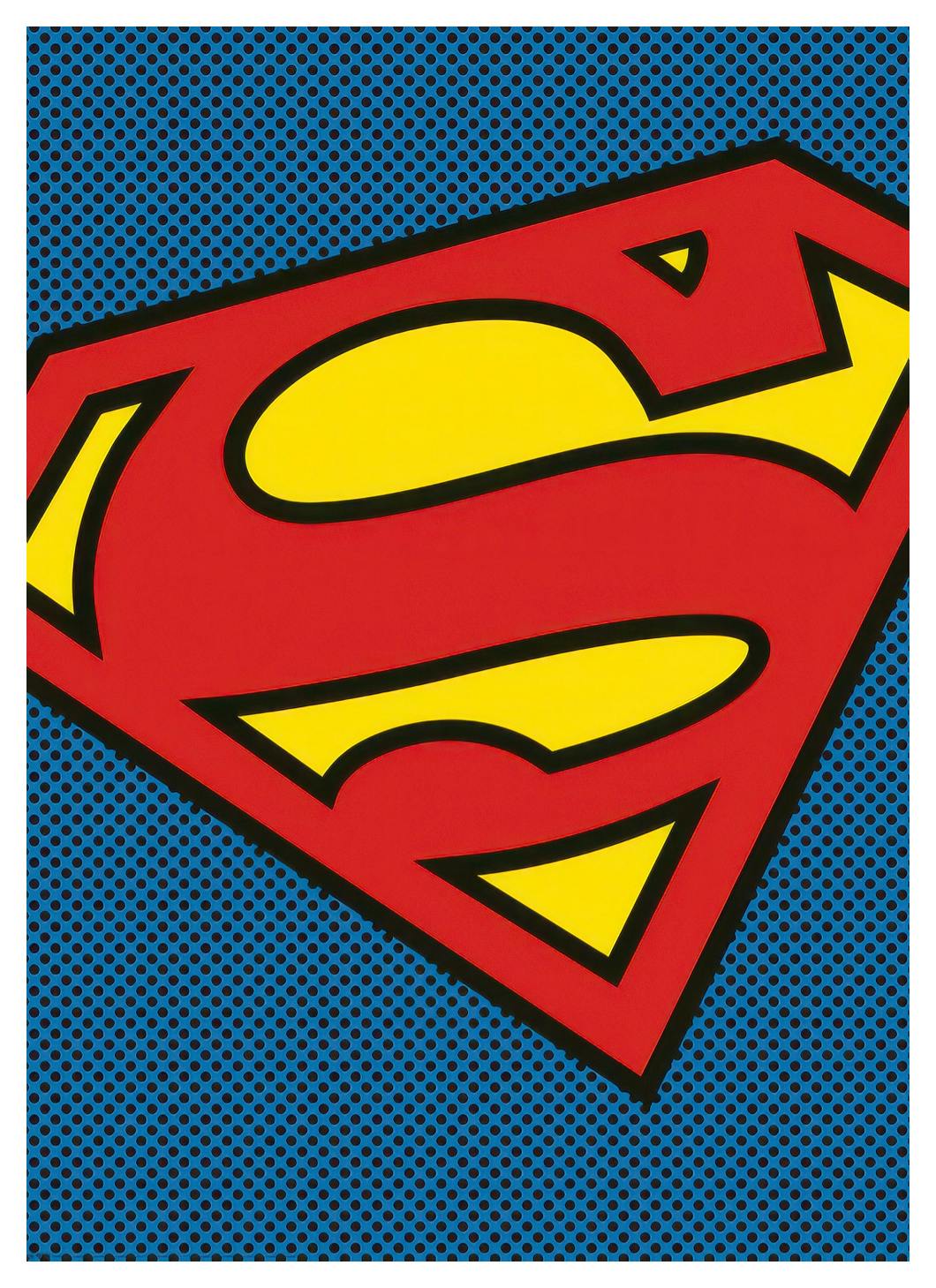 Superman - Logo Affiche (50x70 cm) - Films & Séries TV