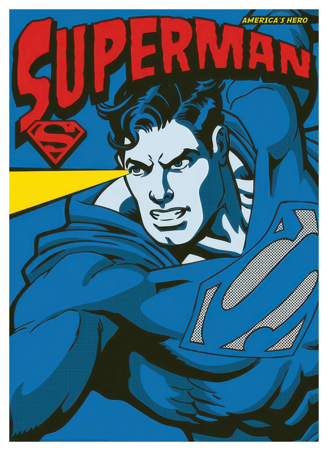 Superman - Hero Affiche (30x40 cm) - Films & Séries TV