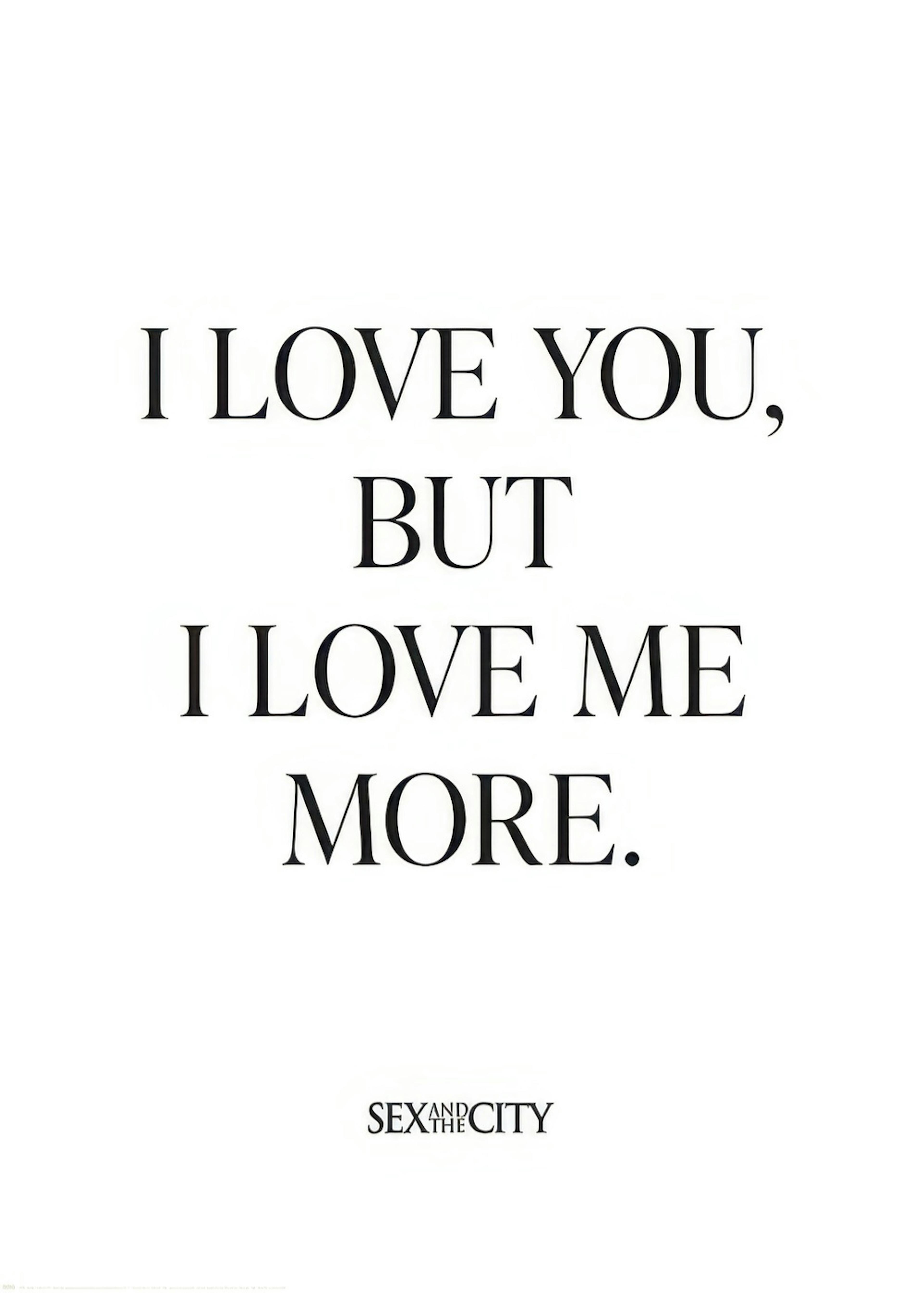 Sex and the City™ - I Love Me More Affiche 0