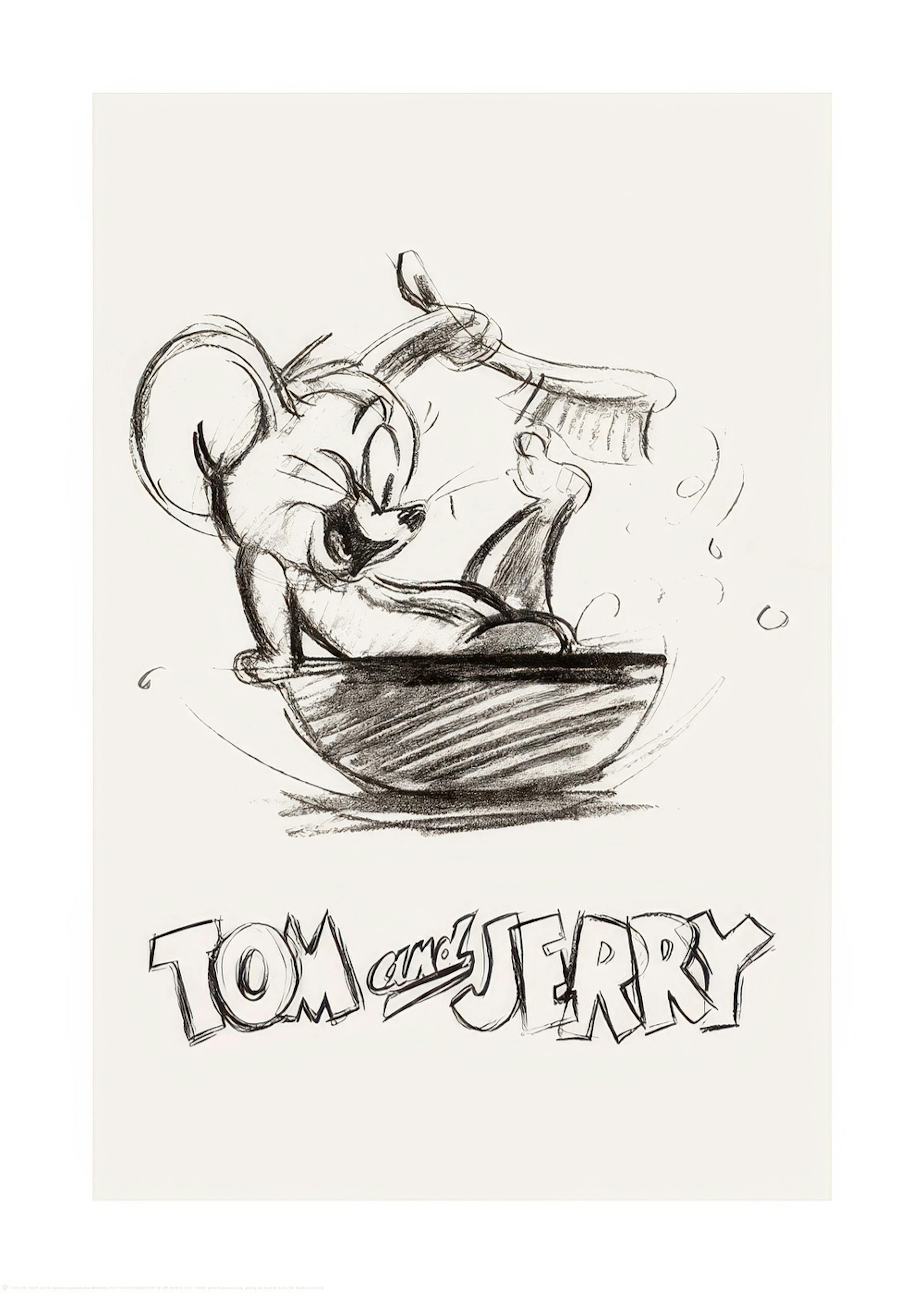 Tom & Jerry™ Sketch No1 Print 0