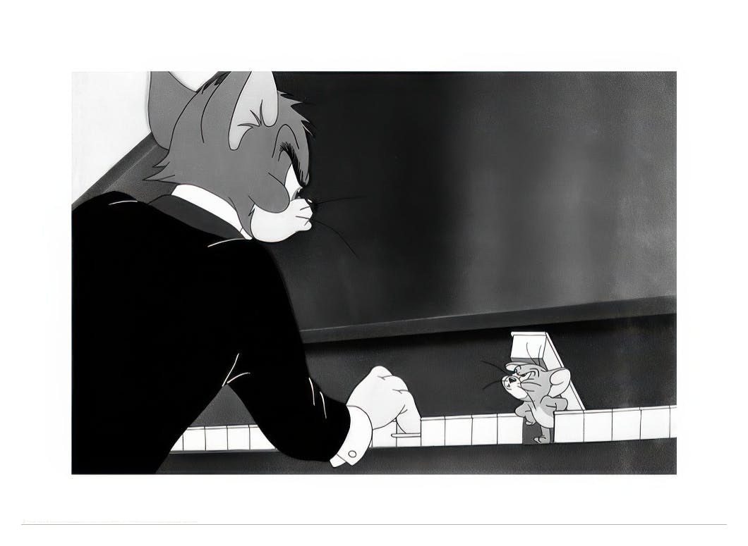 Tom & Jerry - The Cat Concerto Affiche (50x70 cm) - Films & Séries TV