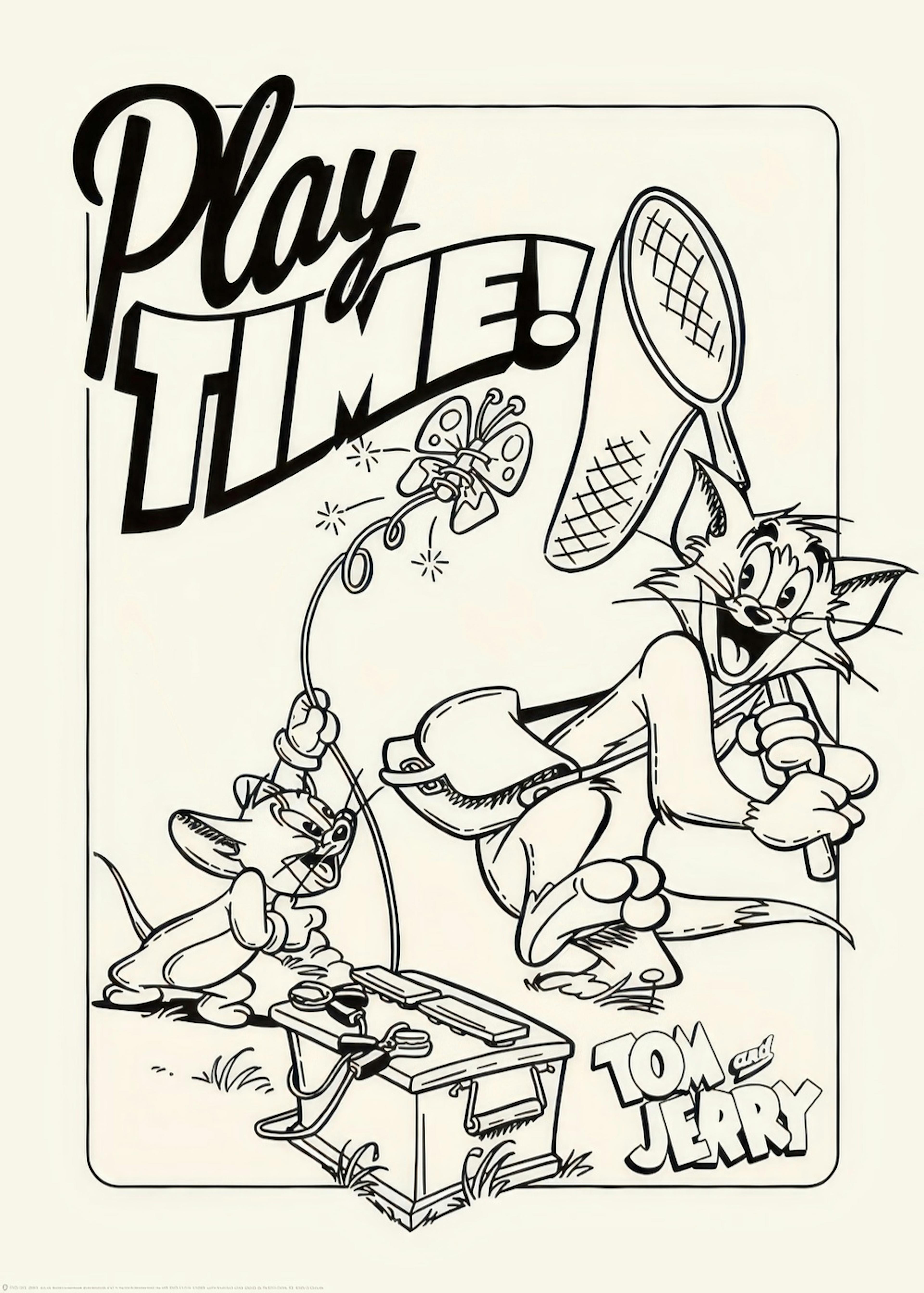 Tom & Jerry™ - Play Time Print 0