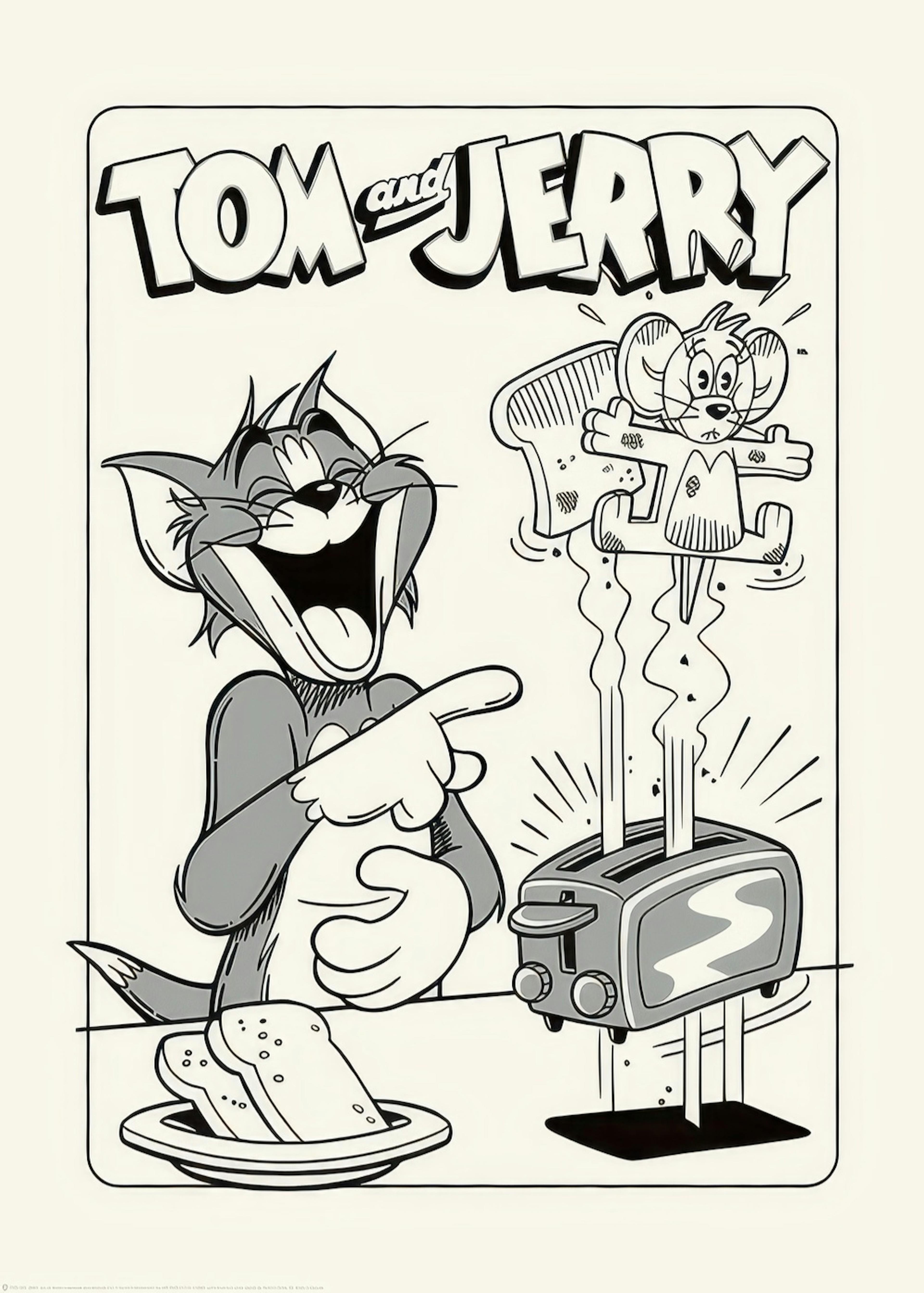 Tom & Jerry™ - Toasted Print 0