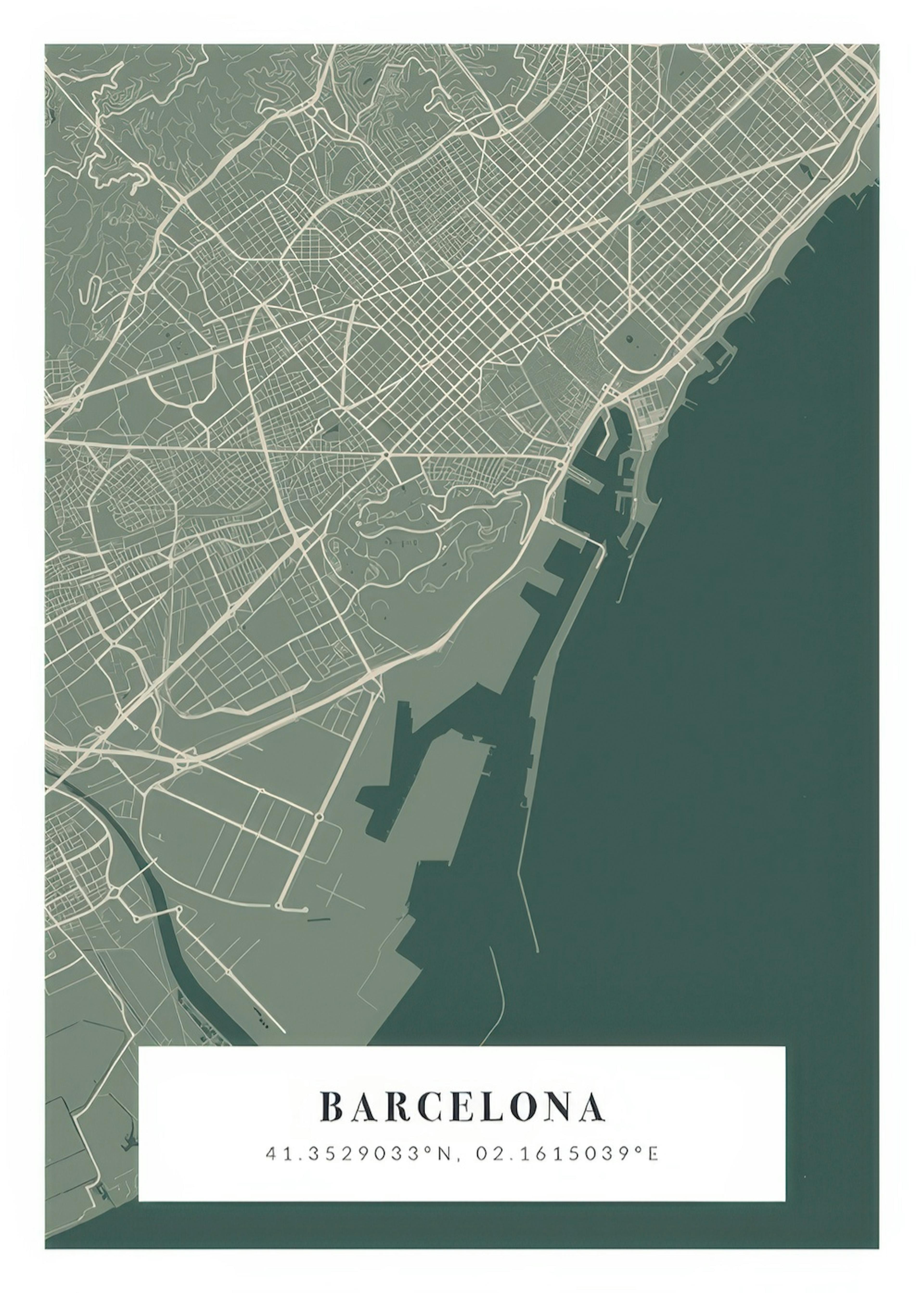 Map No1 Moss Personal Poster 0