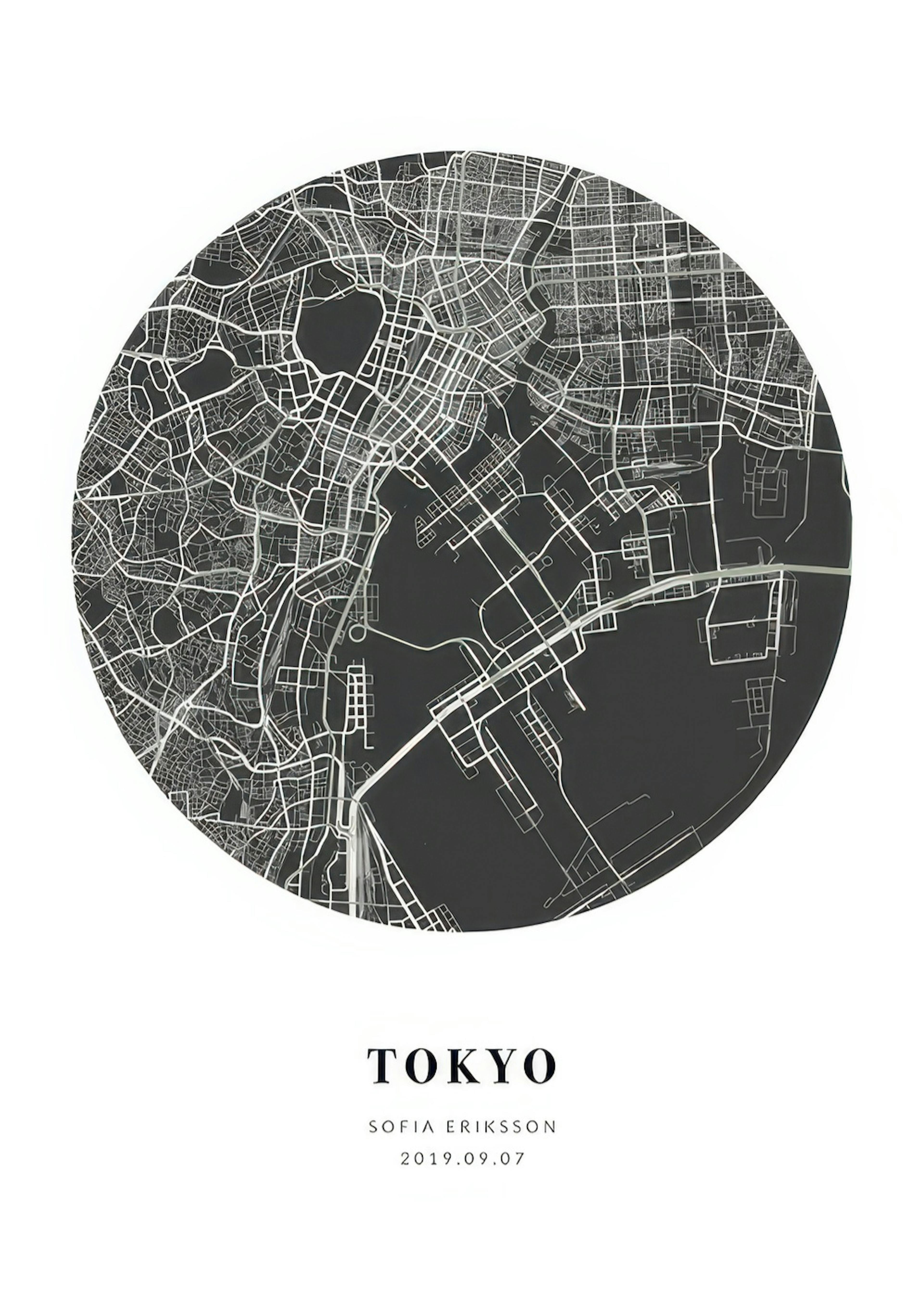 Globe Map Night Personal Poster 0
