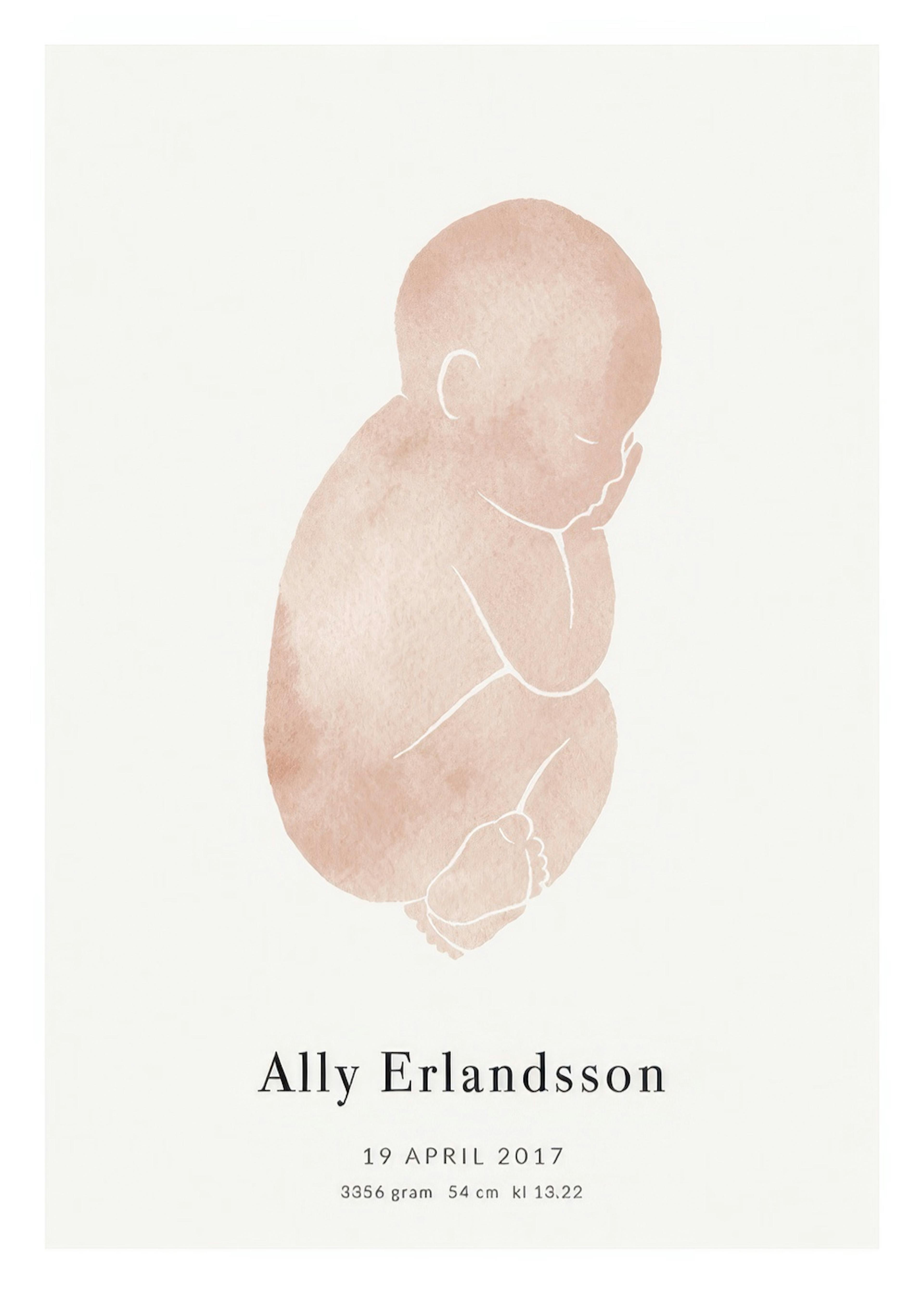 Baby Pink Personal Plakat 0