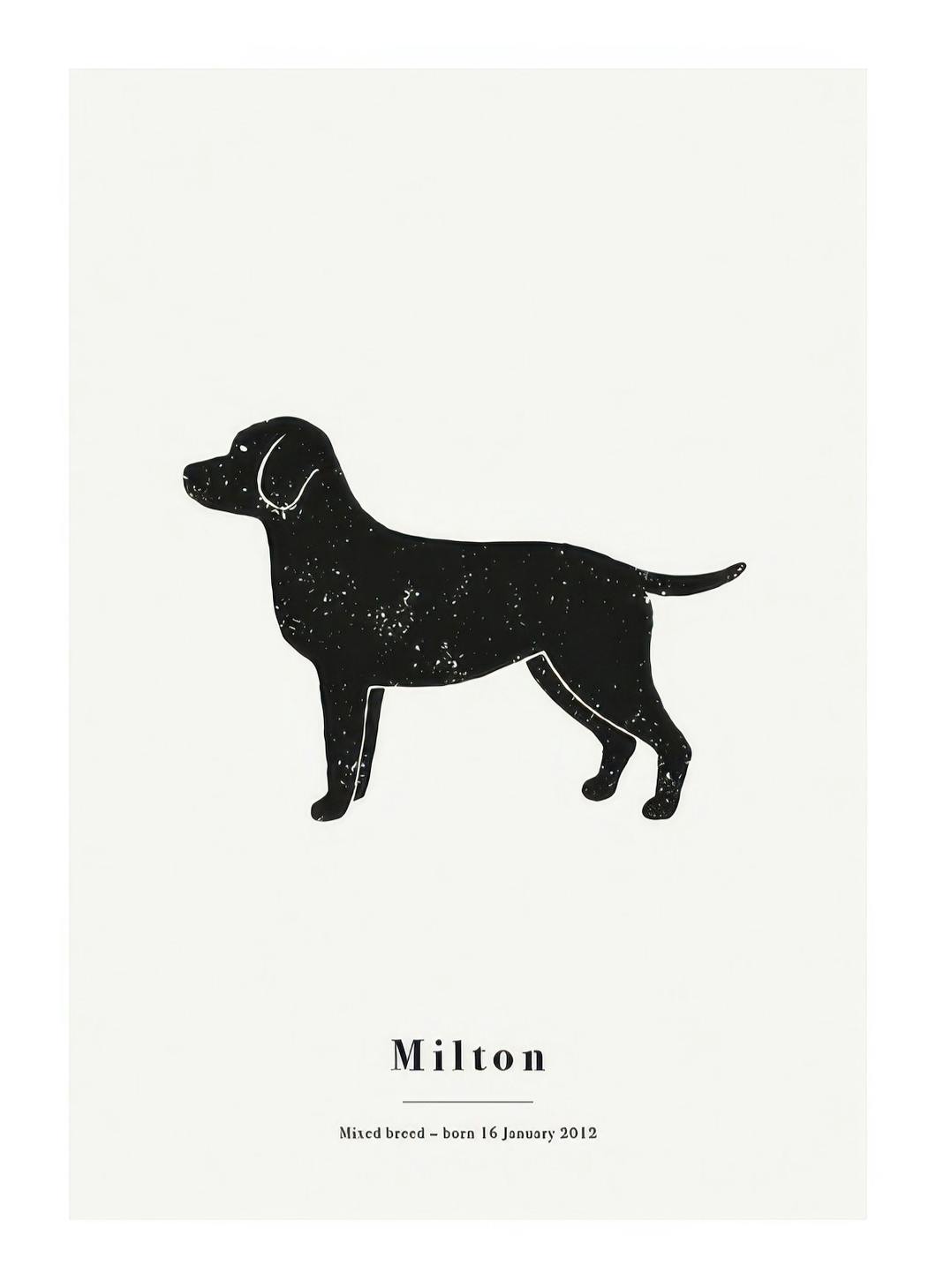 My Pet Labrador Personal Poster (30x40 cm) - Gepersonaliseerde posters