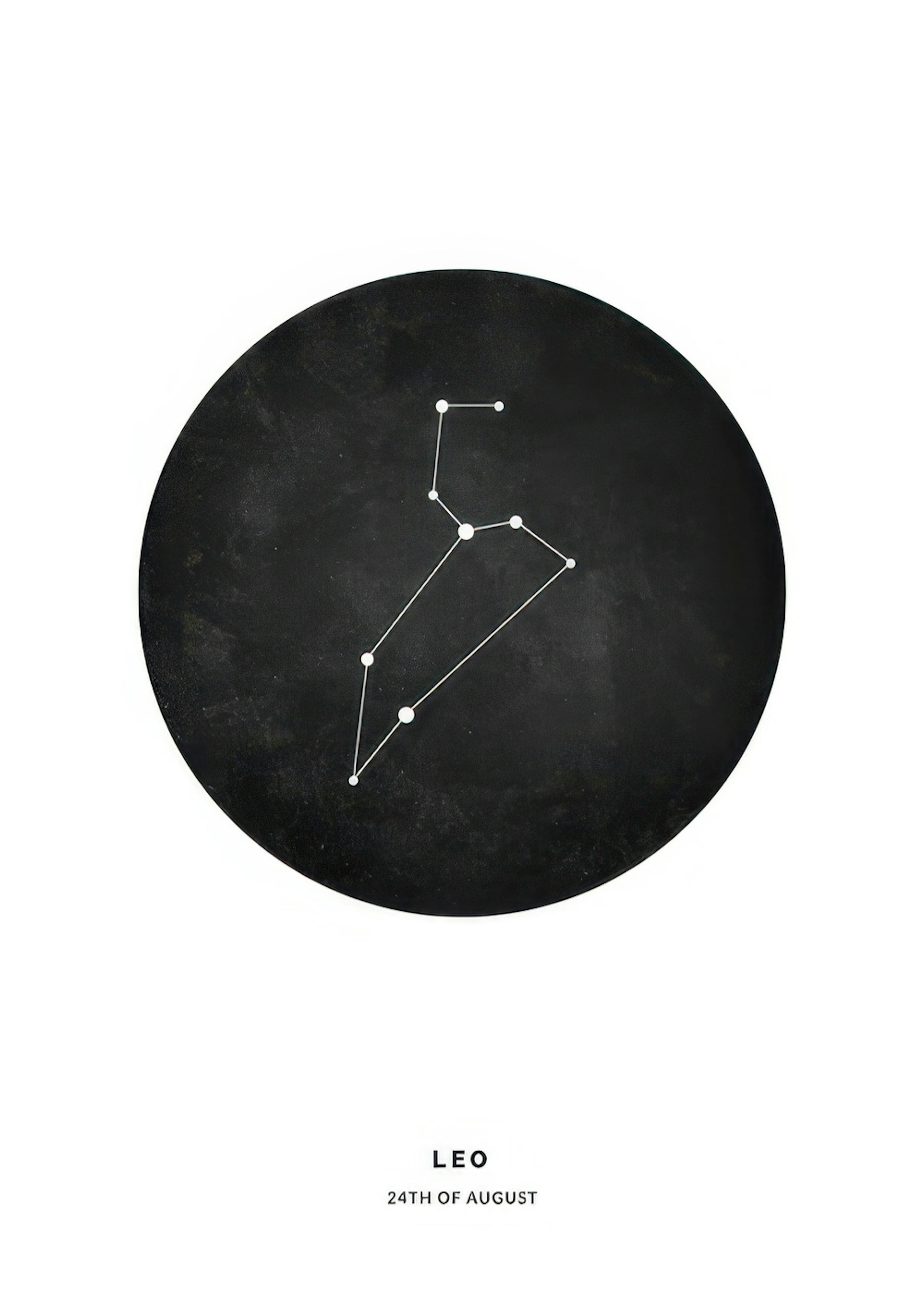 Star Sign Black Leo Personal 0