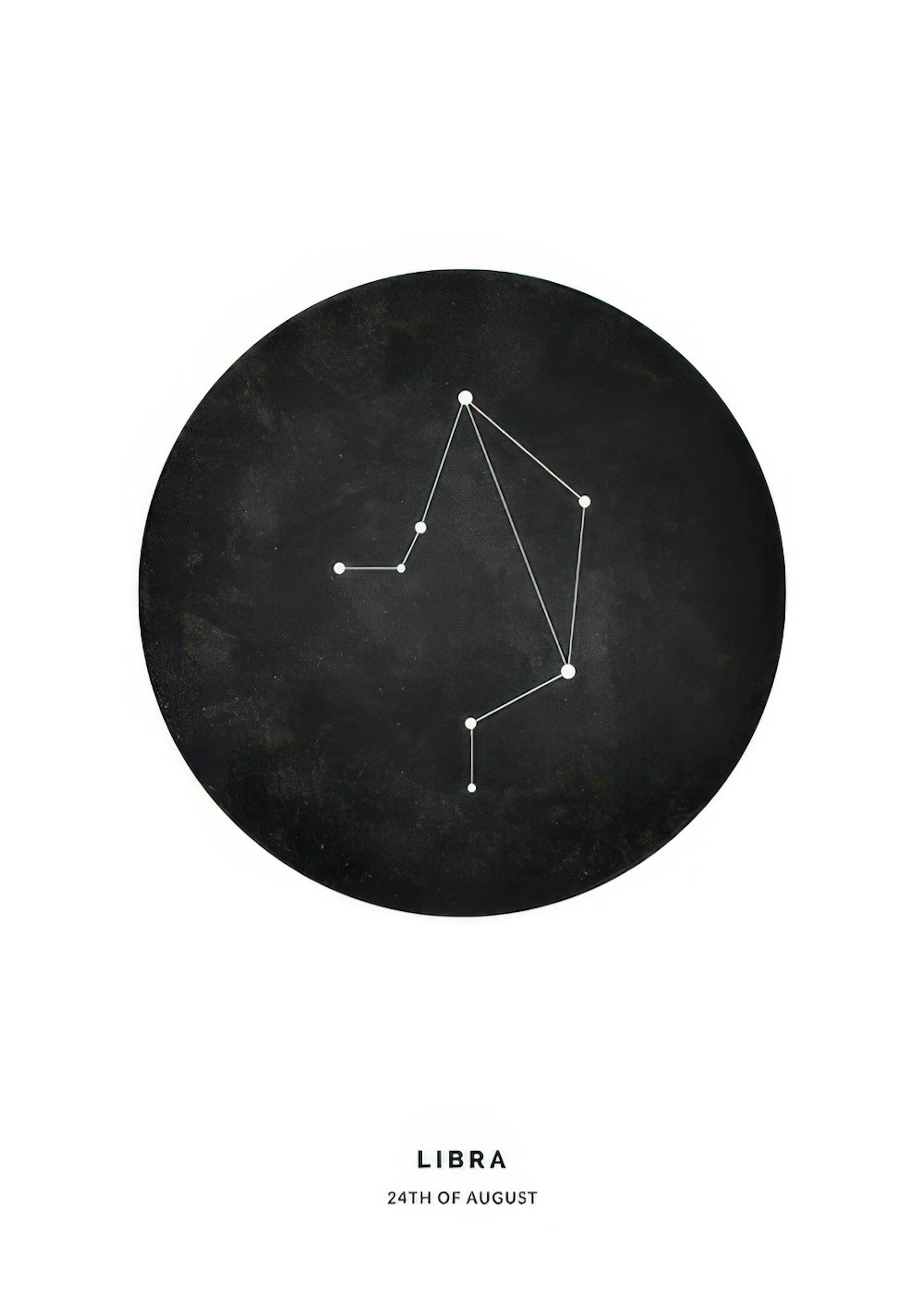 Star Sign Black Libra Personal 0