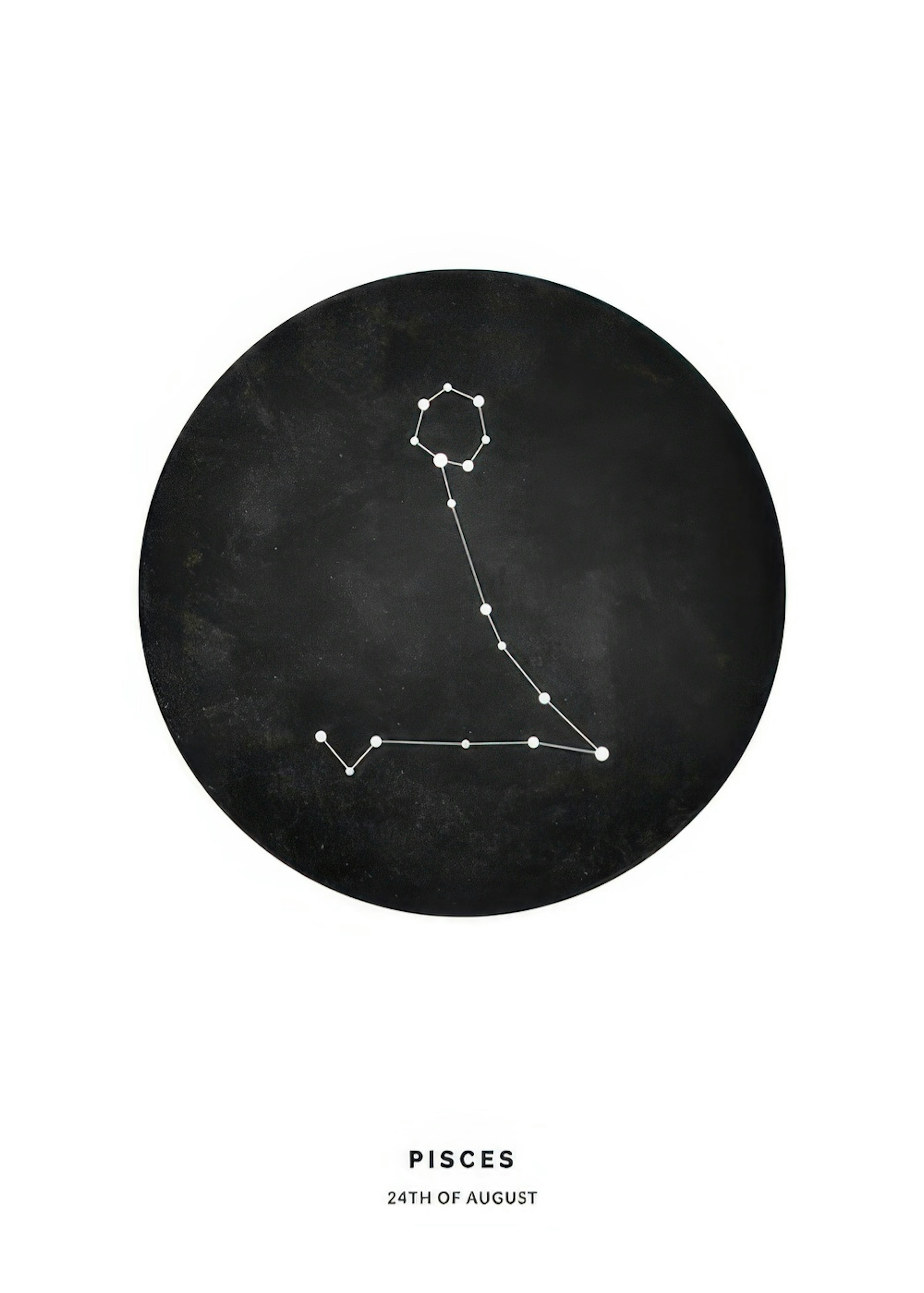 Star Sign Black Pisces Personal 0