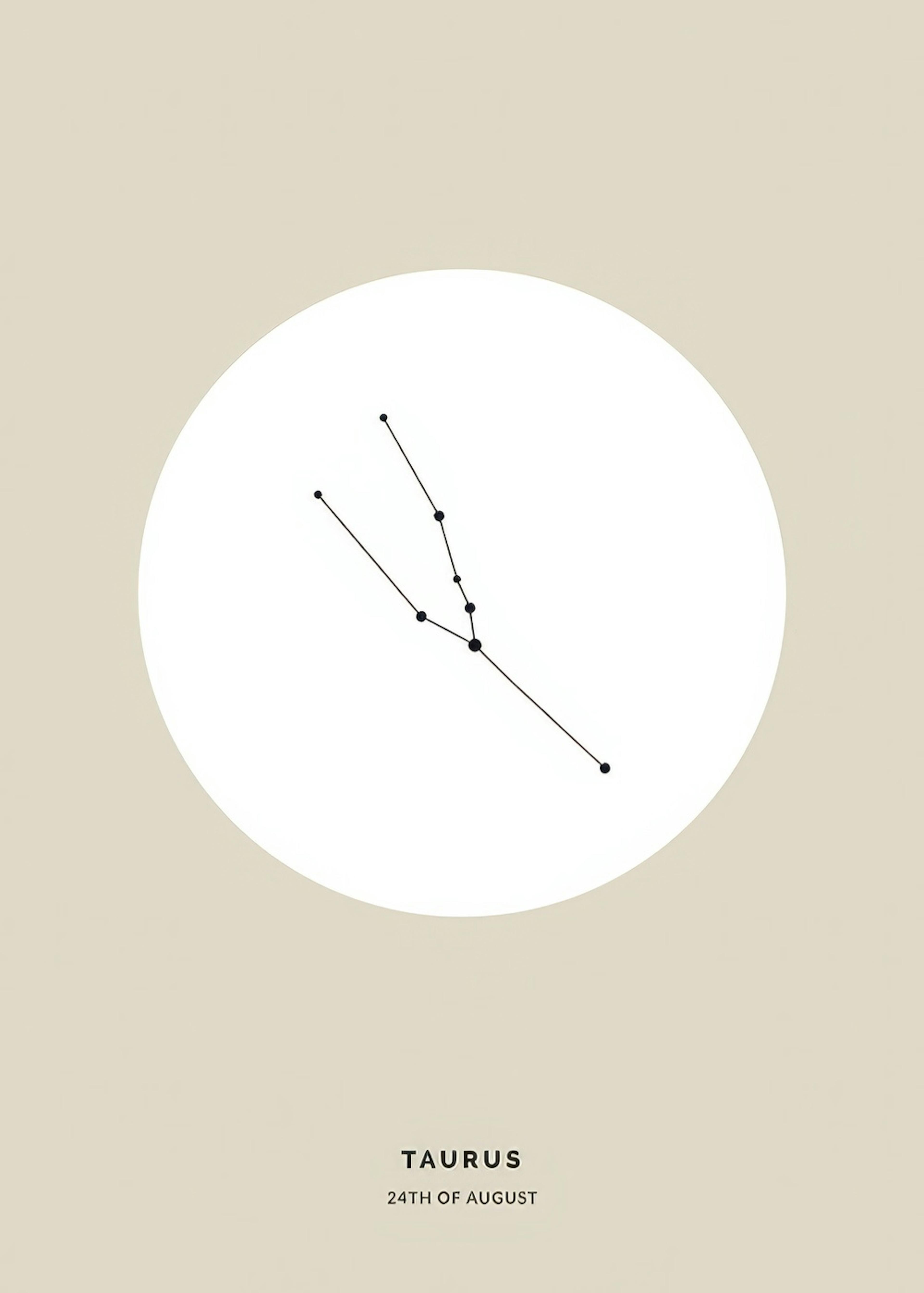 Star Sign Beige Taurus Personal 0