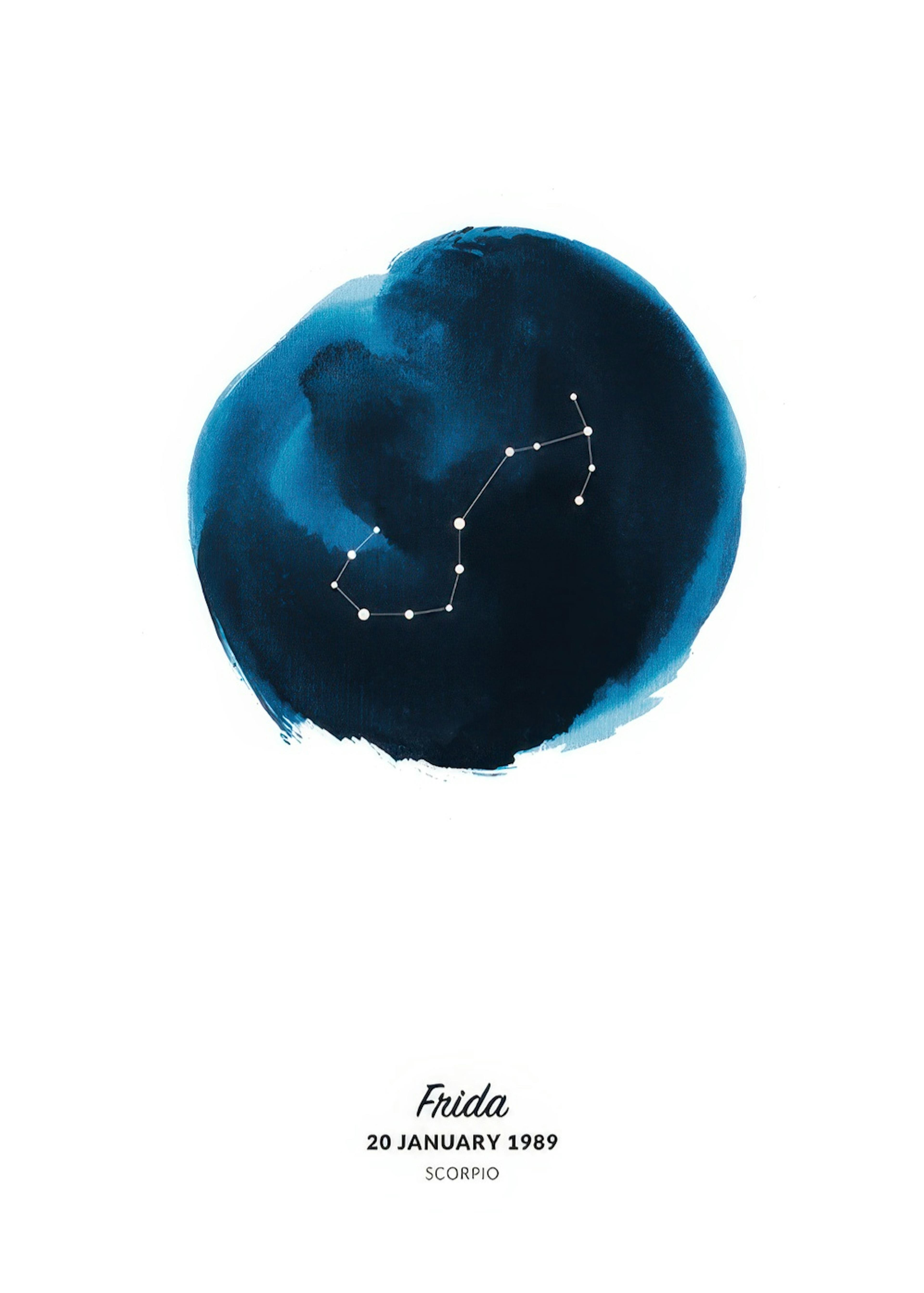 Zodiac Sign Scorpio Personal Poster 0