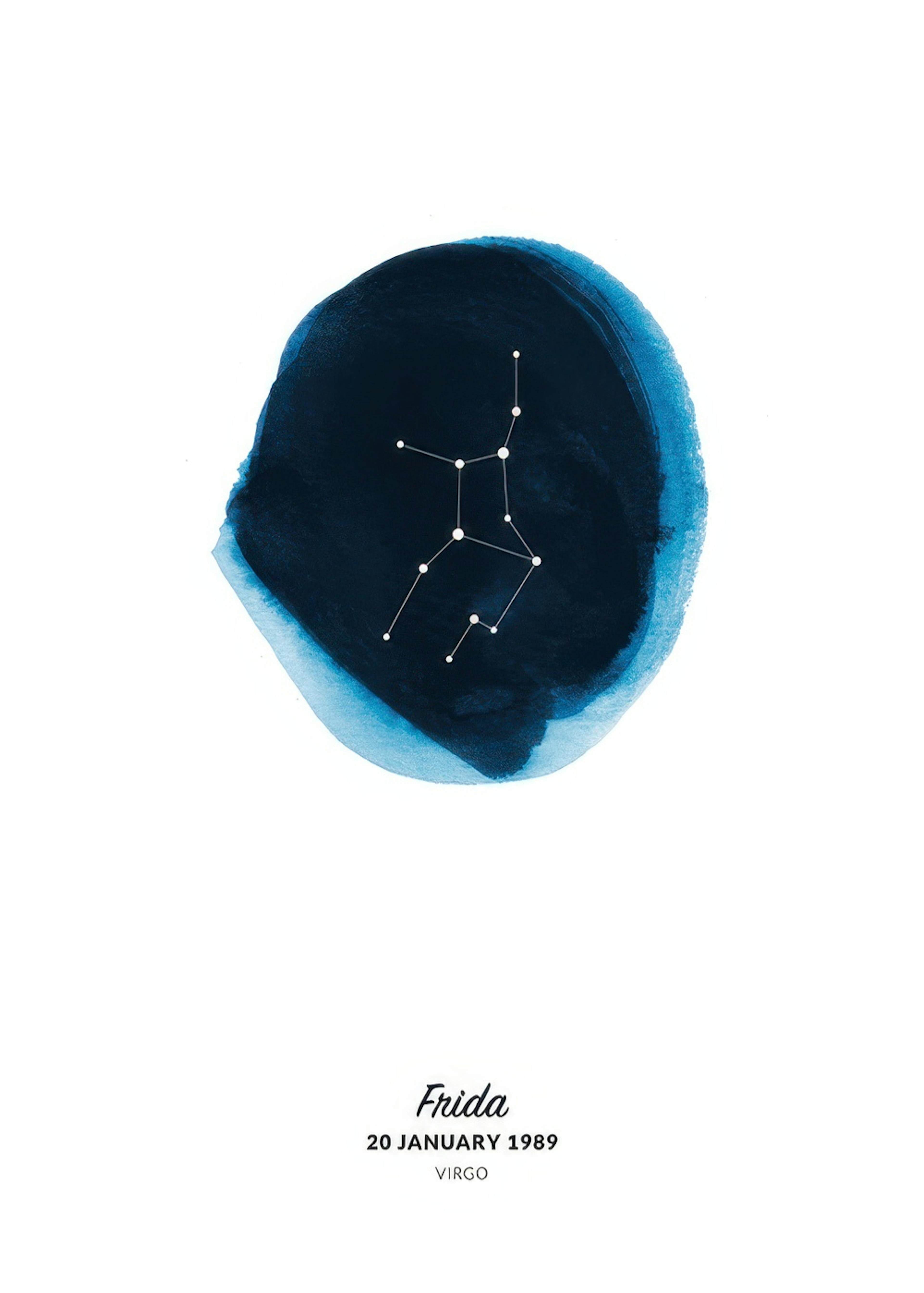 Zodiac Sign Virgo Personal Plagát 0