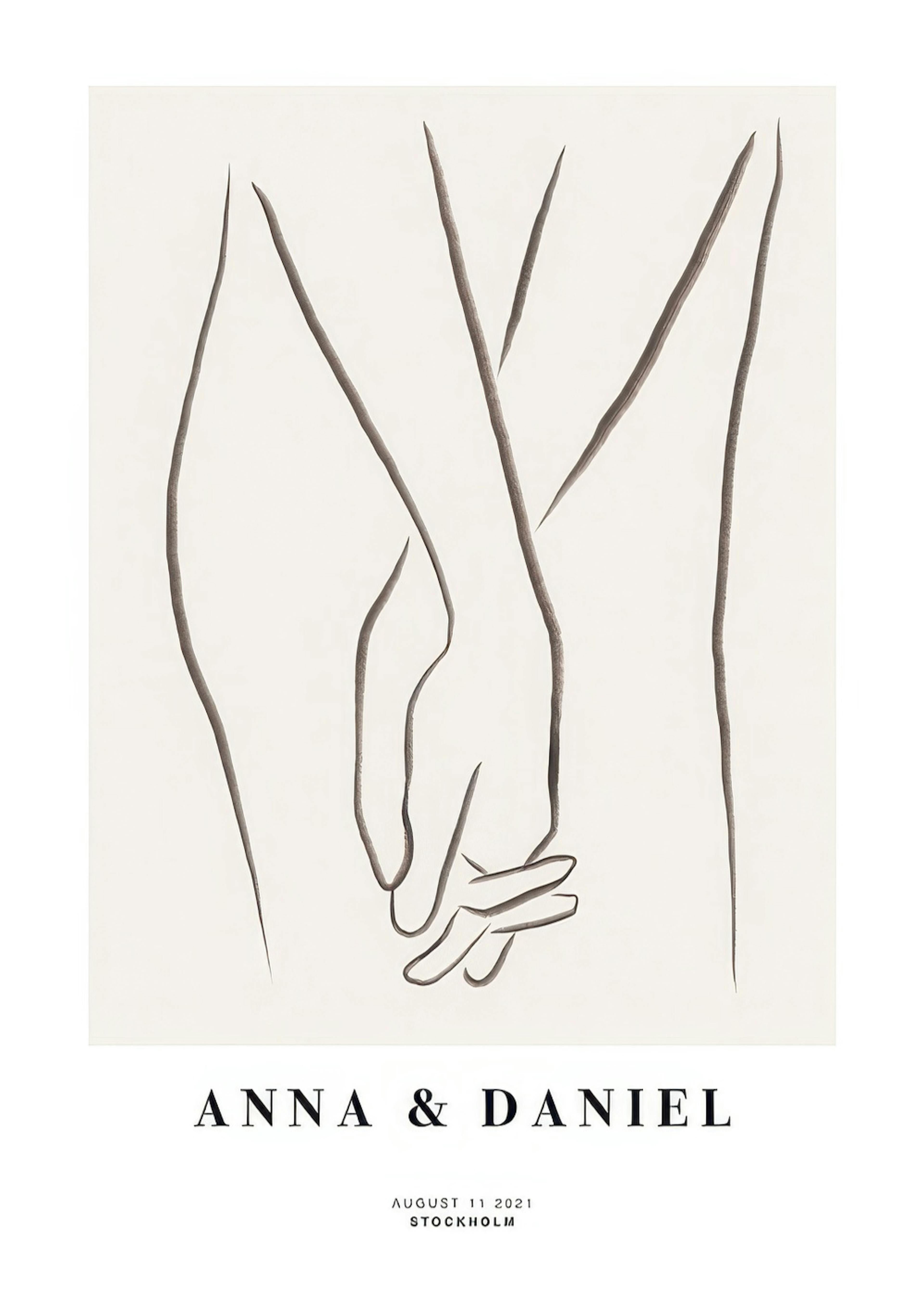 Holding Hands Personal Juliste 0