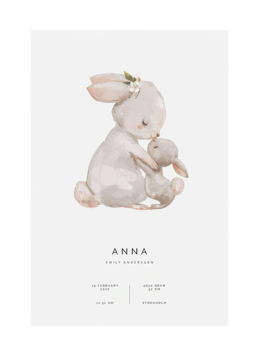 Good Morning Little One Personal Plakat (30x40 cm)- Plakaty personalizowane