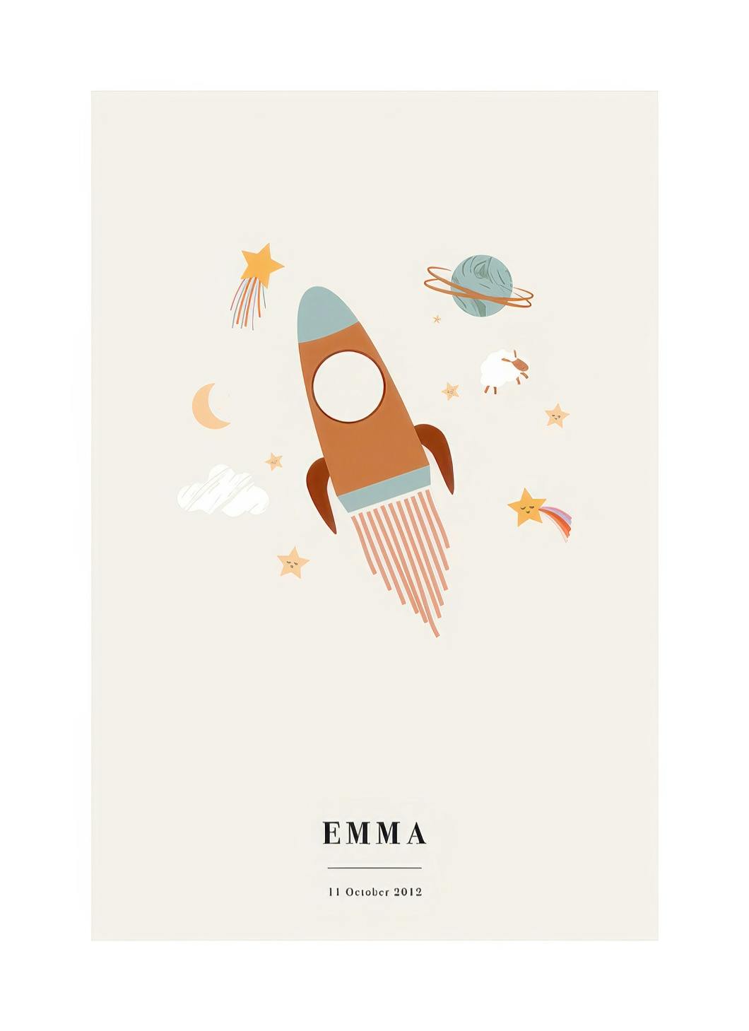 Astronomy Personal Poster (50x70 cm) - Gepersonaliseerde posters