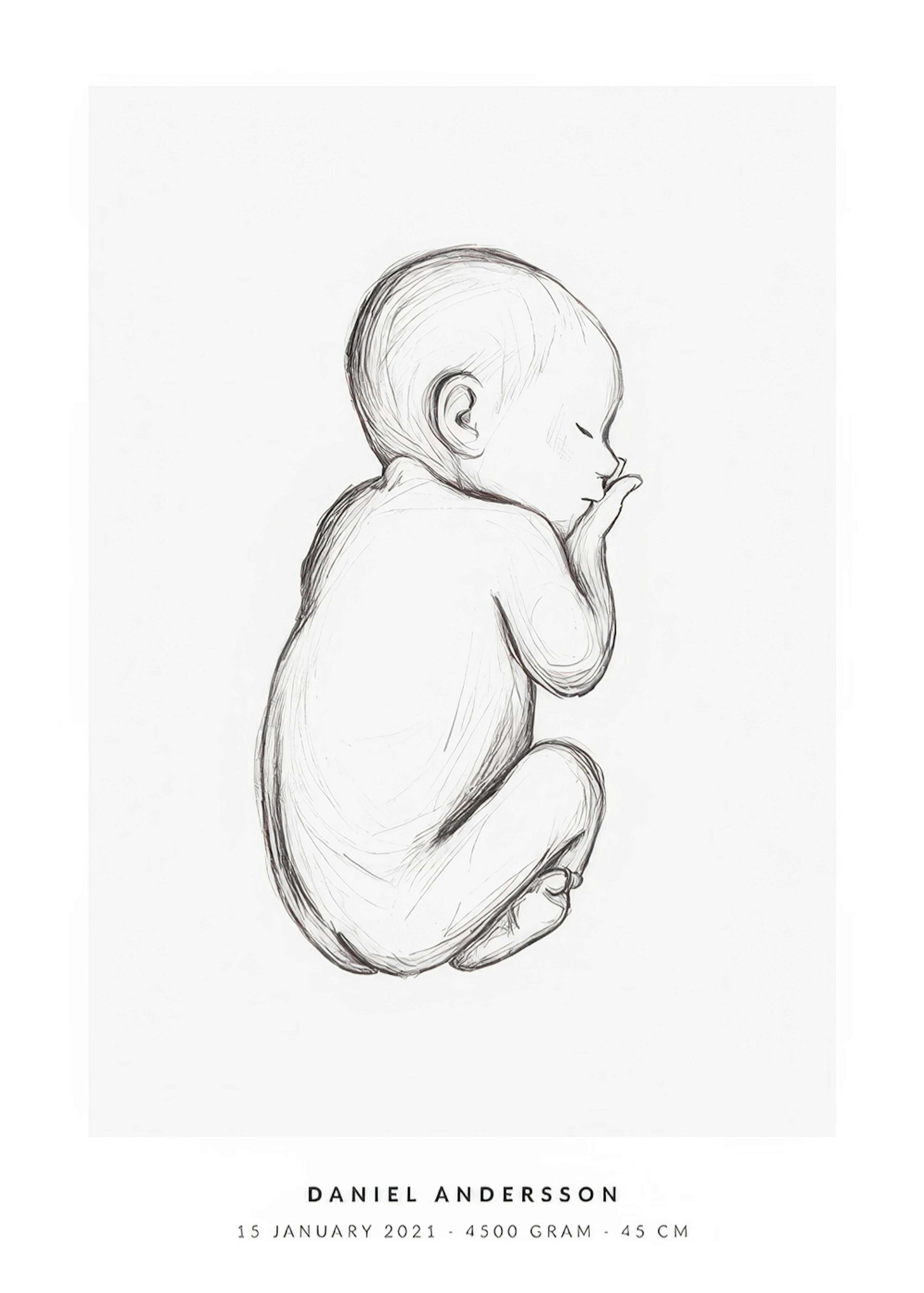 Sleeping Baby Personal Juliste 0