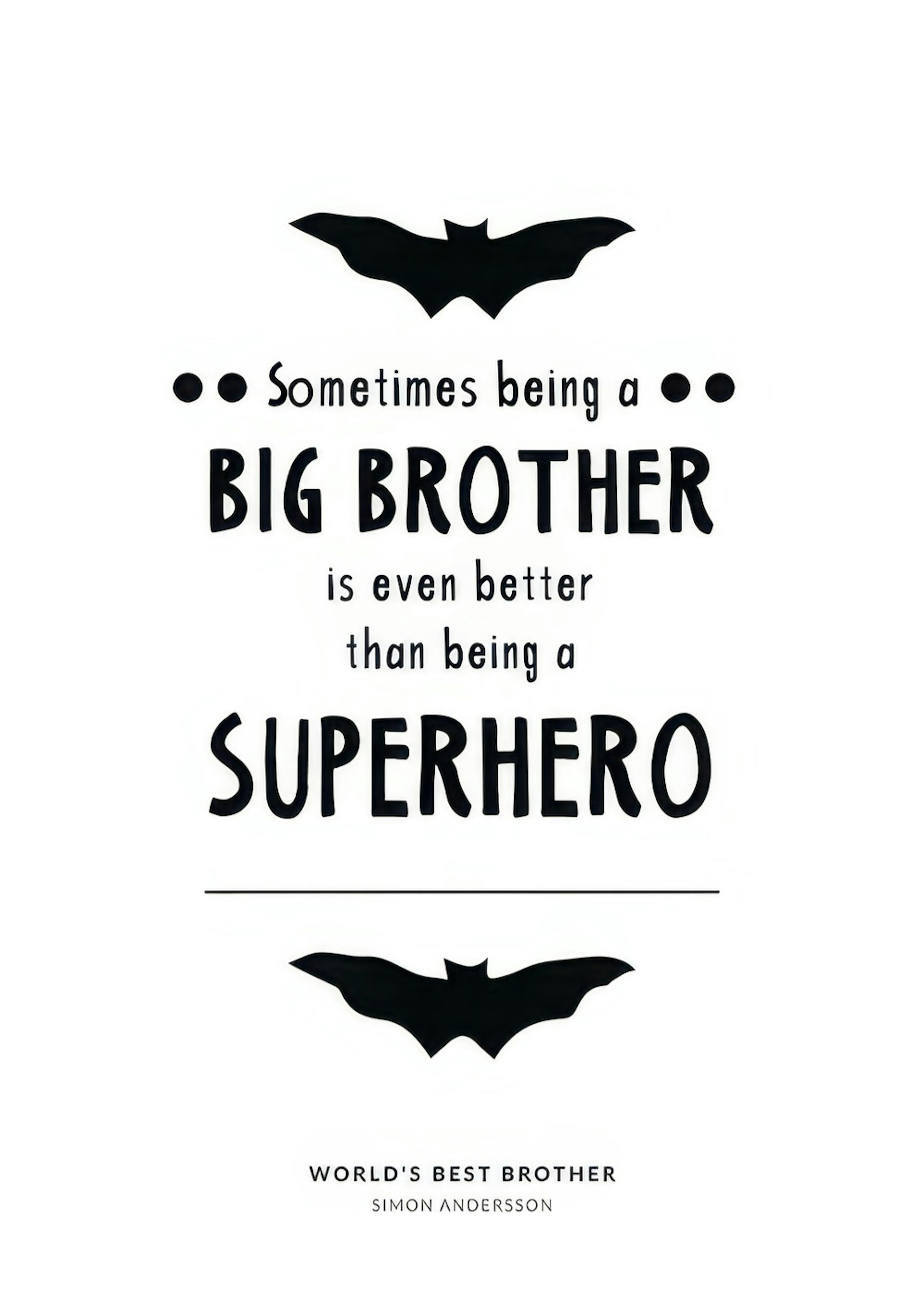 Big Brother Personal Juliste 0