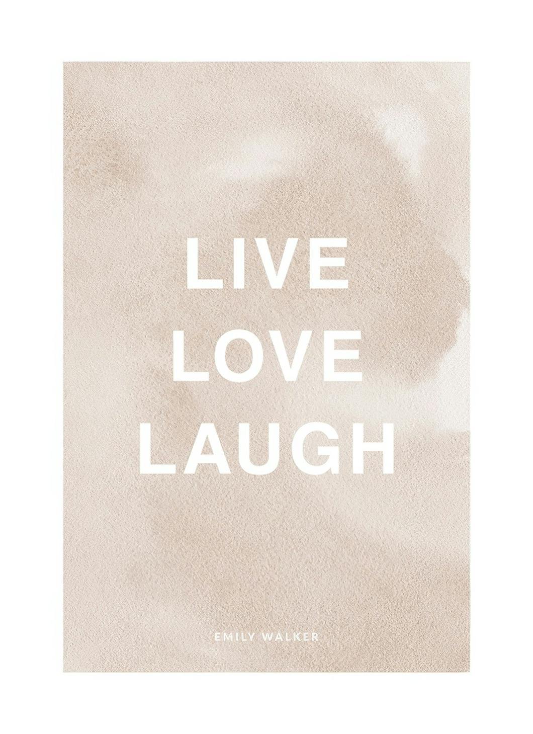 Prints - Beige Quote Personal (30x40 cm) - Personalised prints