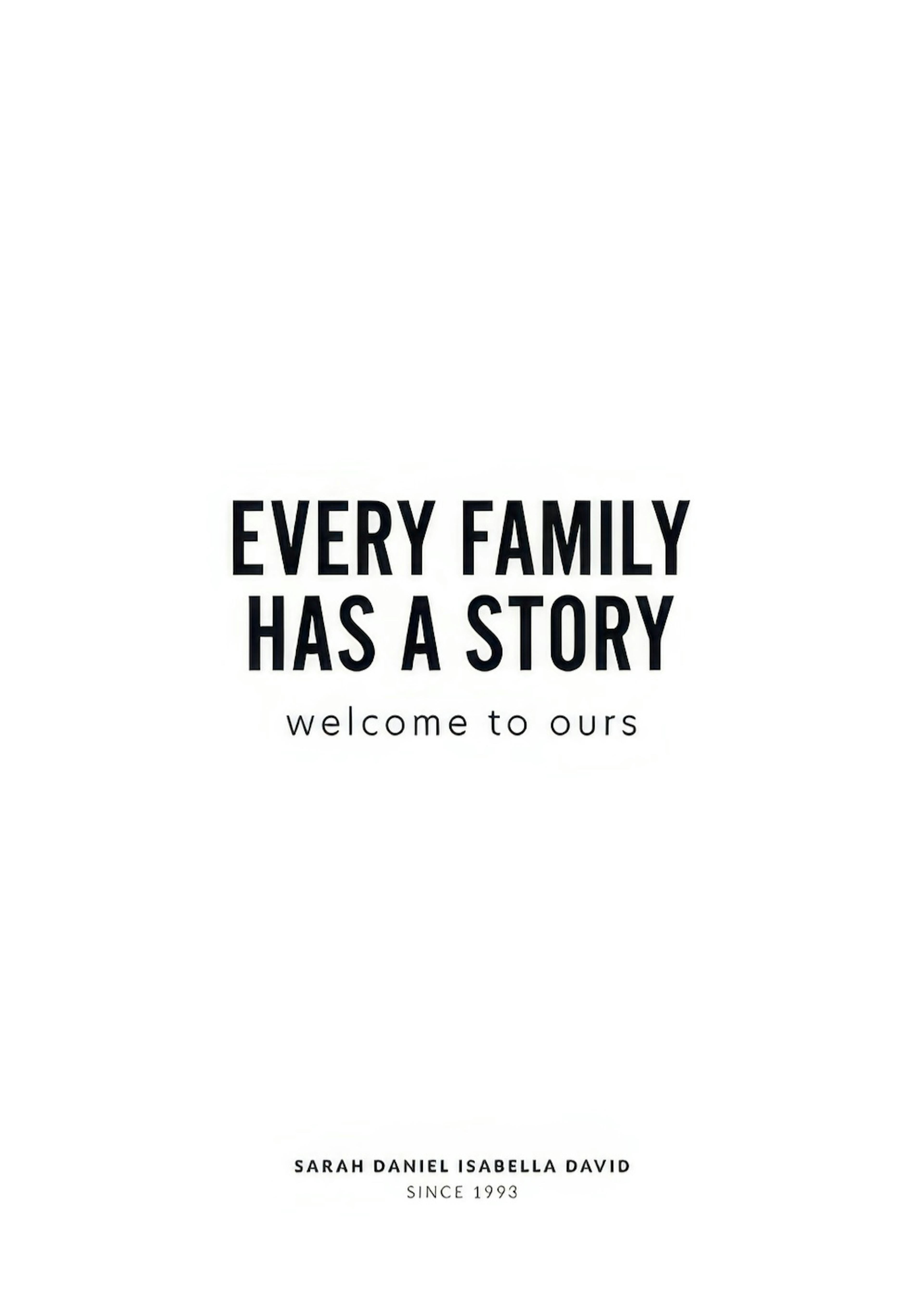 Family Story No1 Personal 0