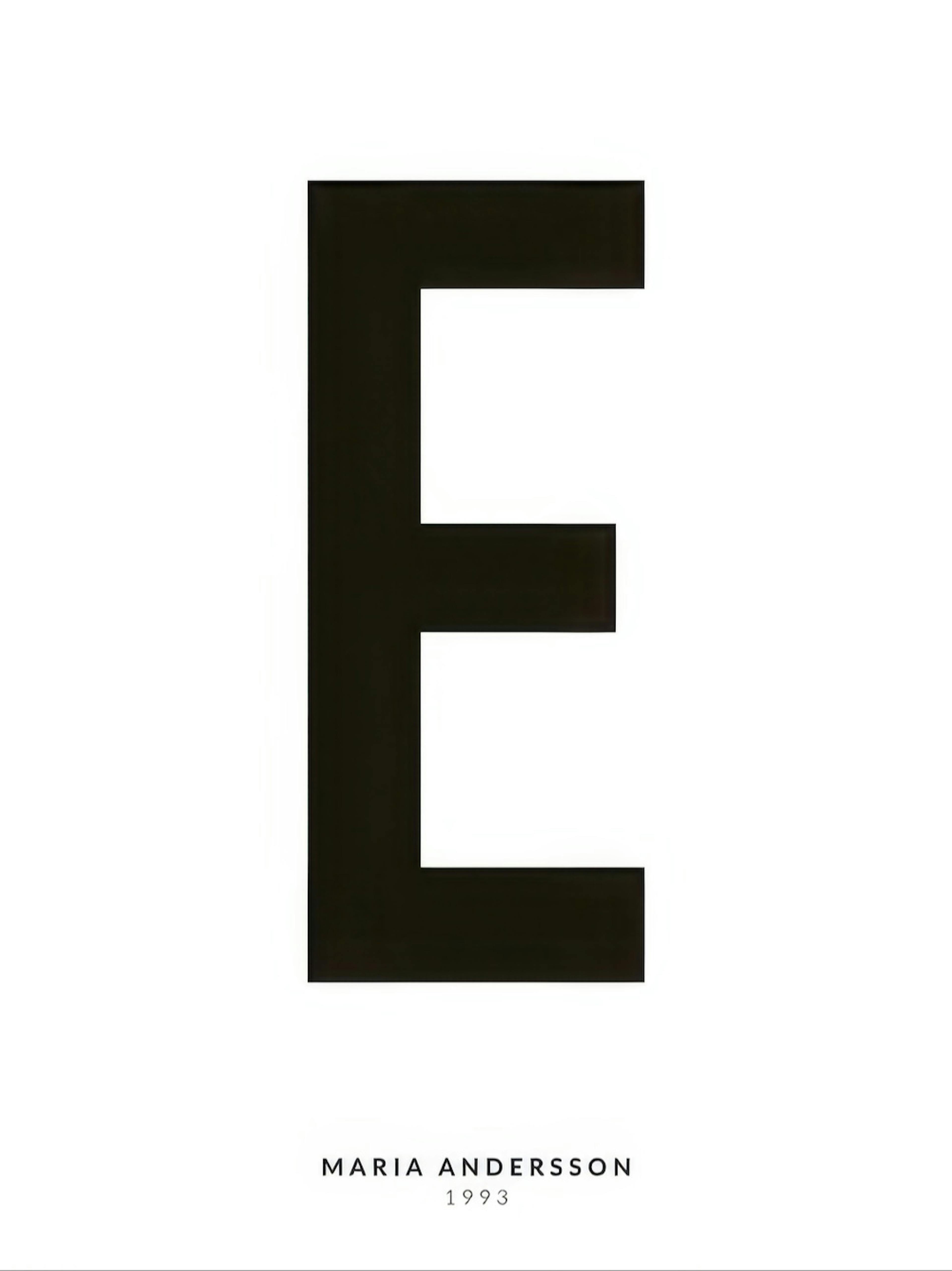 My Letter E Personal 포스터