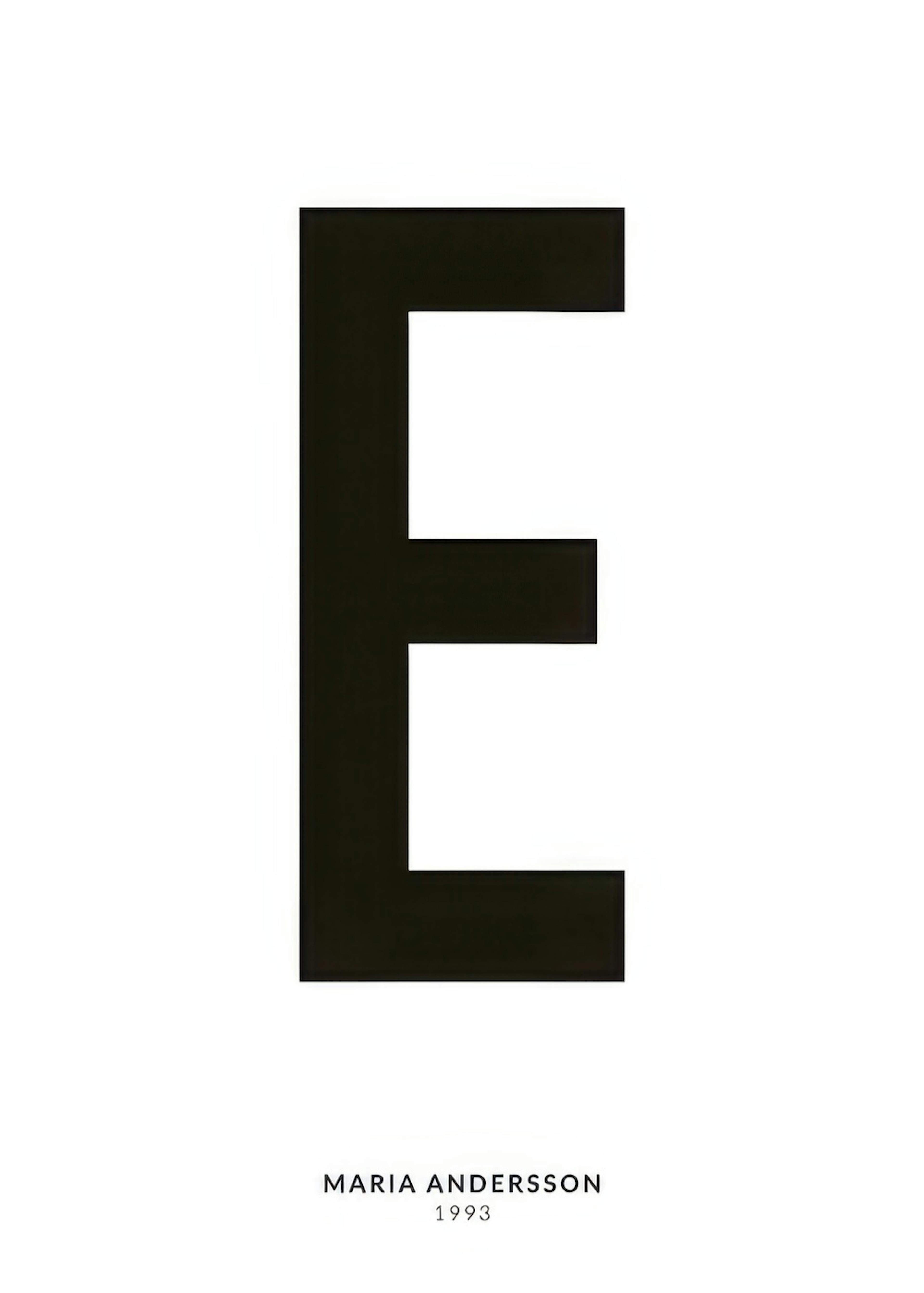 My Letter E Personal Poster 0