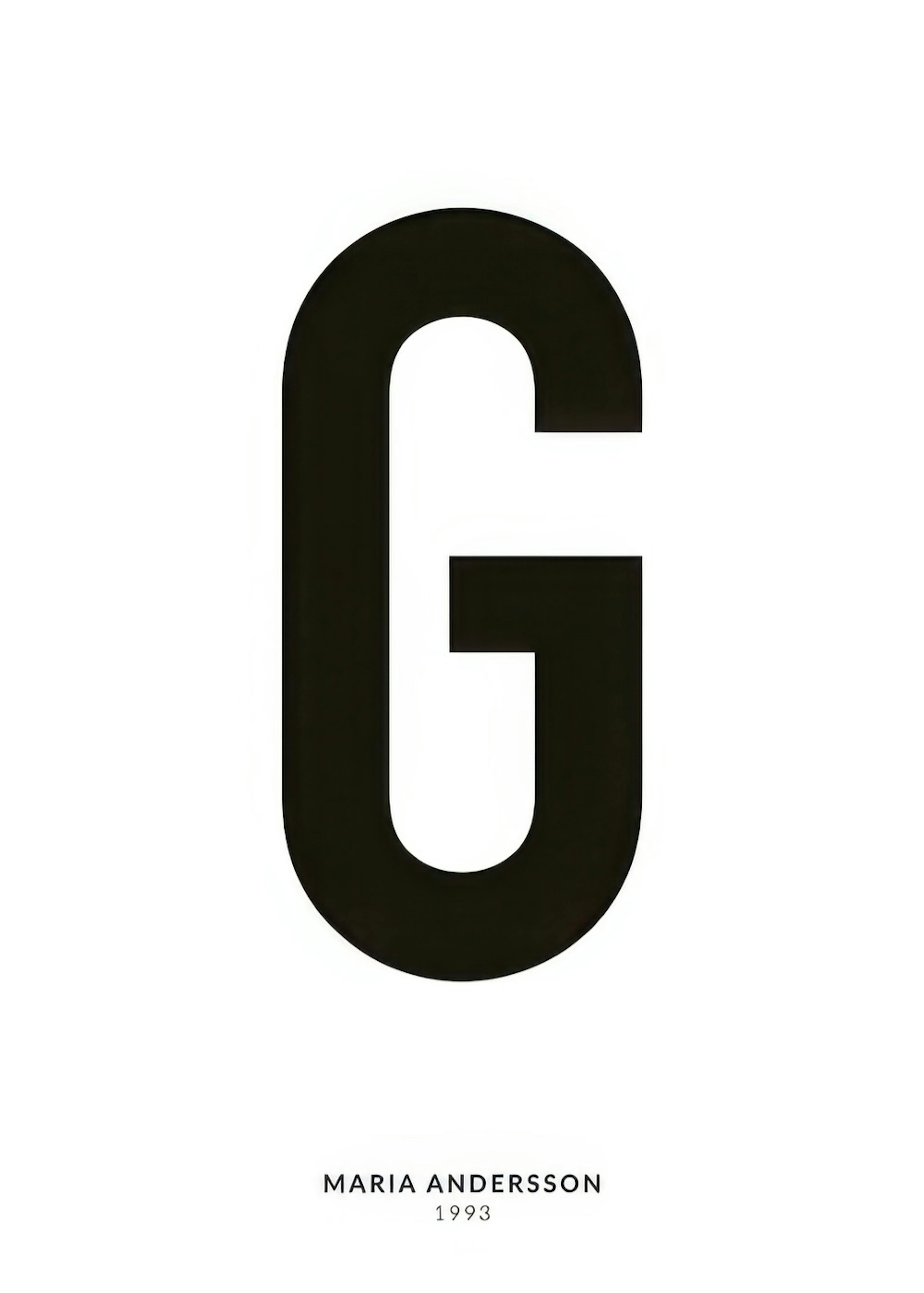 My Letter G Personal Poster 0