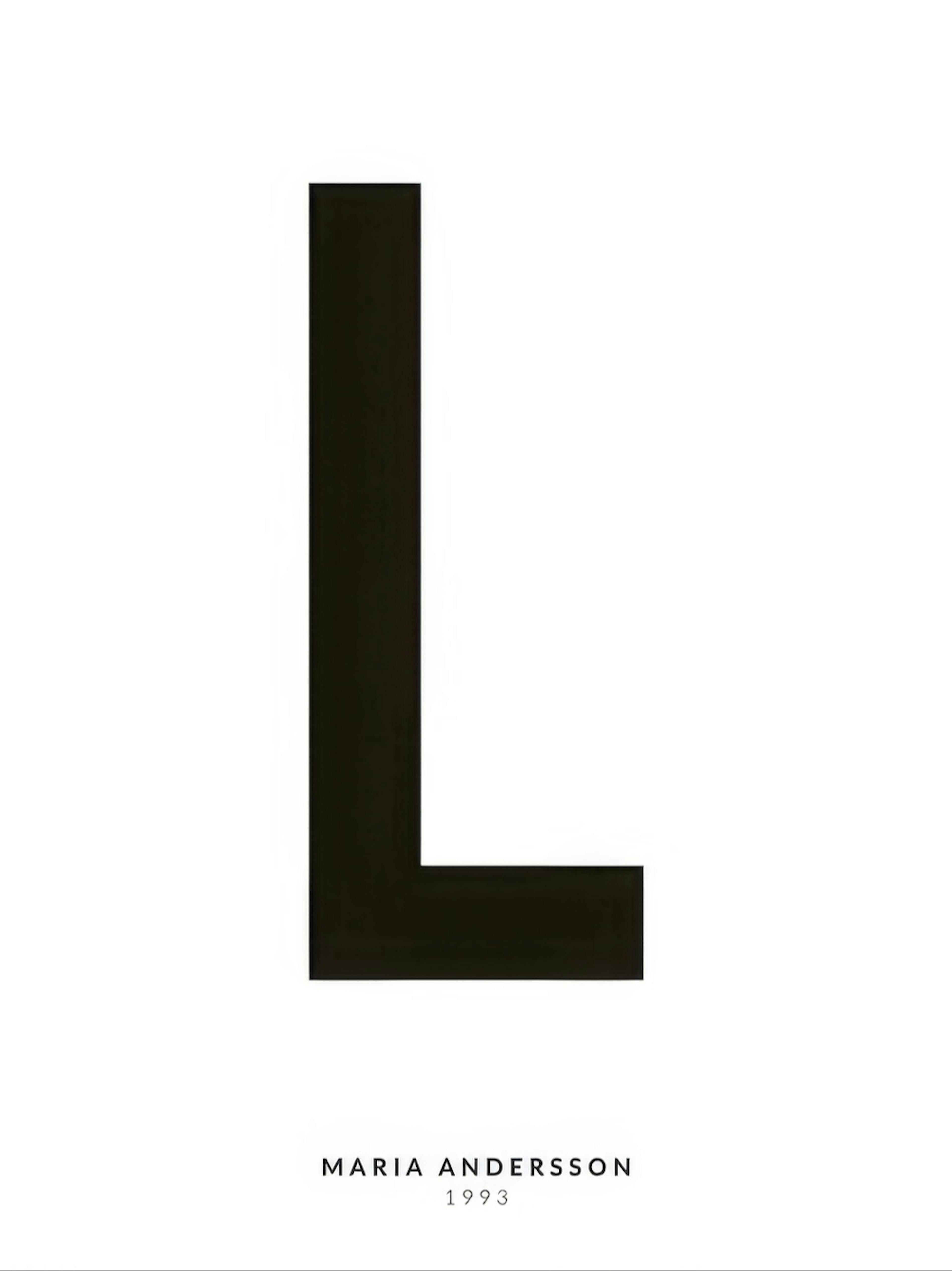 My Letter L Personal Poster